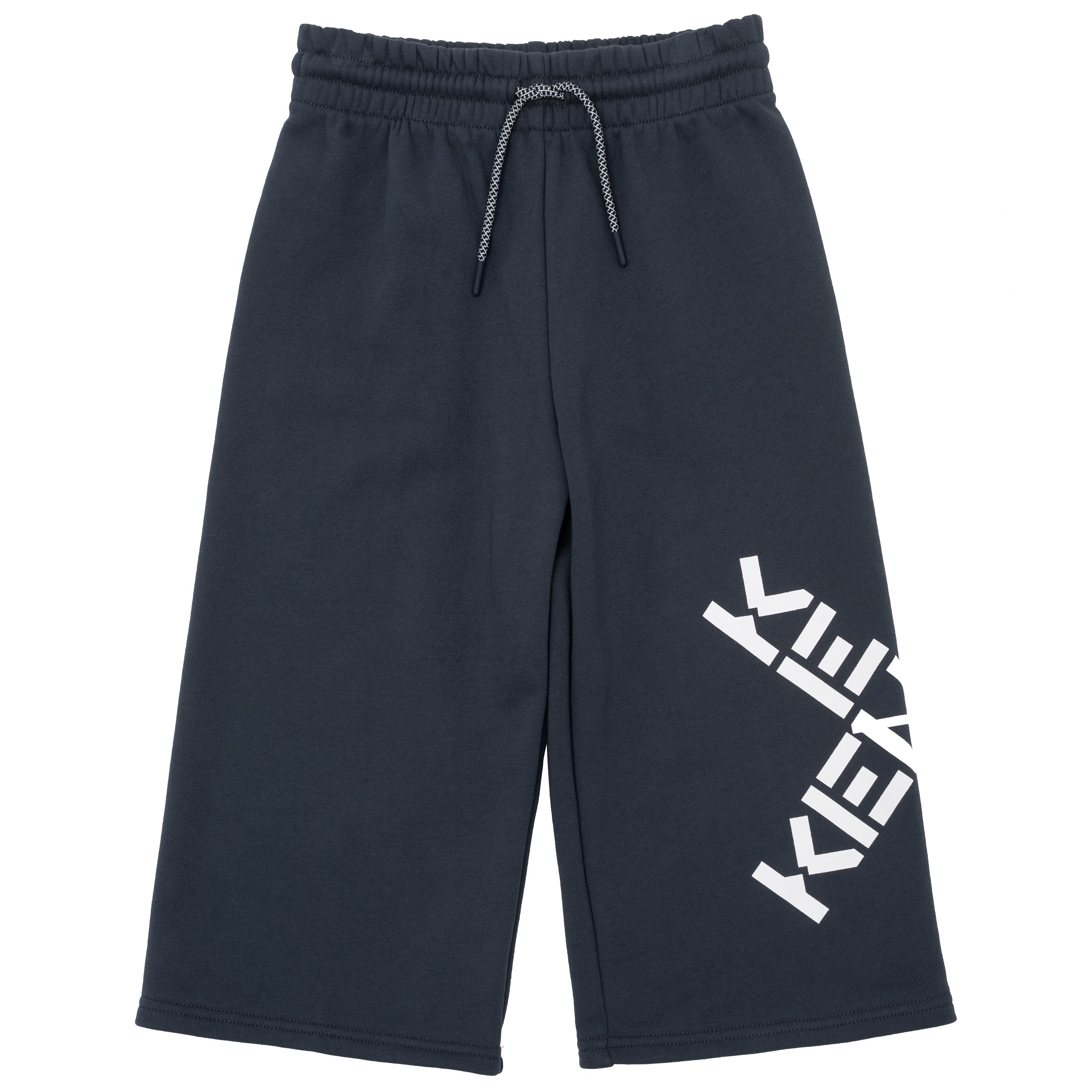 Boys Black Cotton Trousers