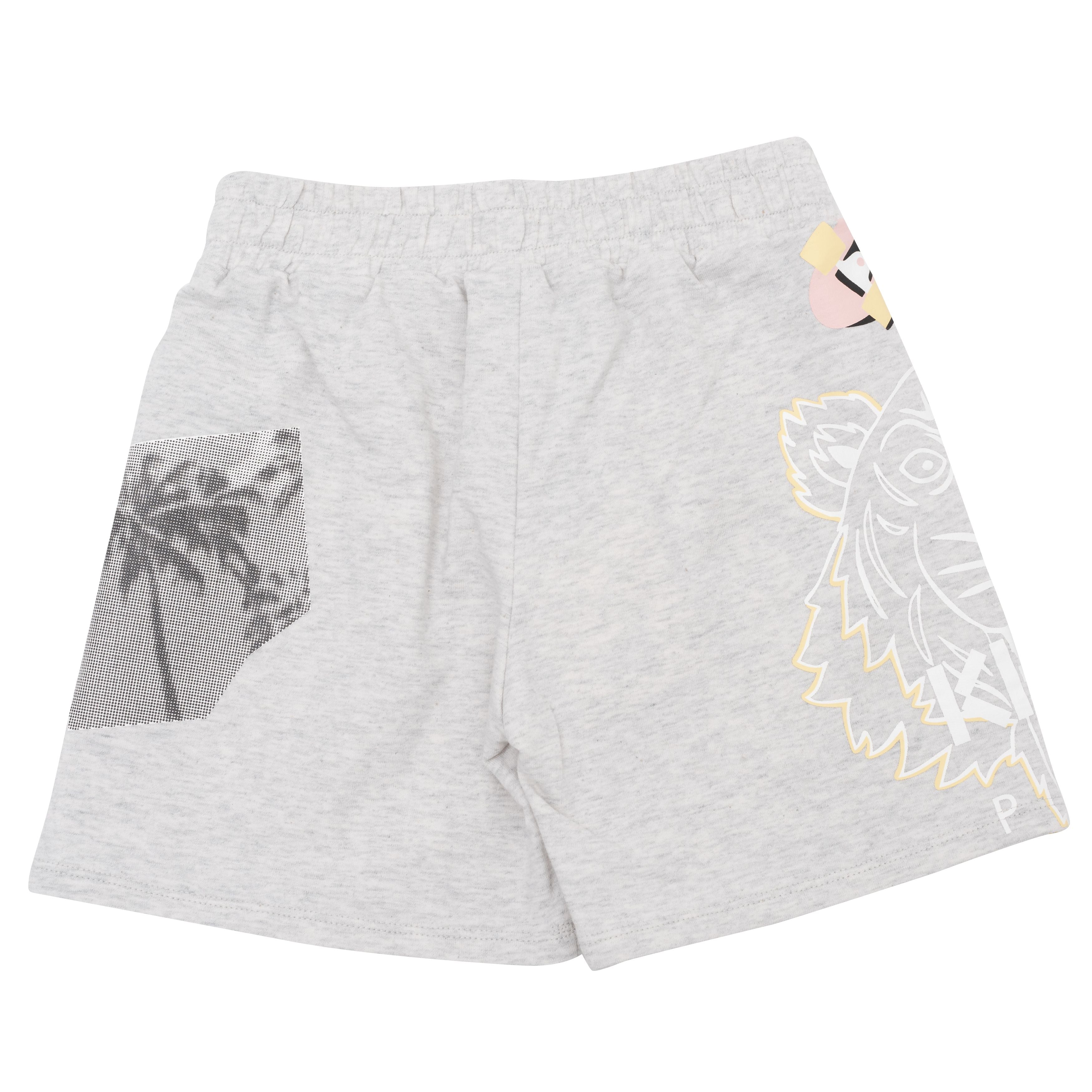 Boys & Girls Grey Cotton Shorts