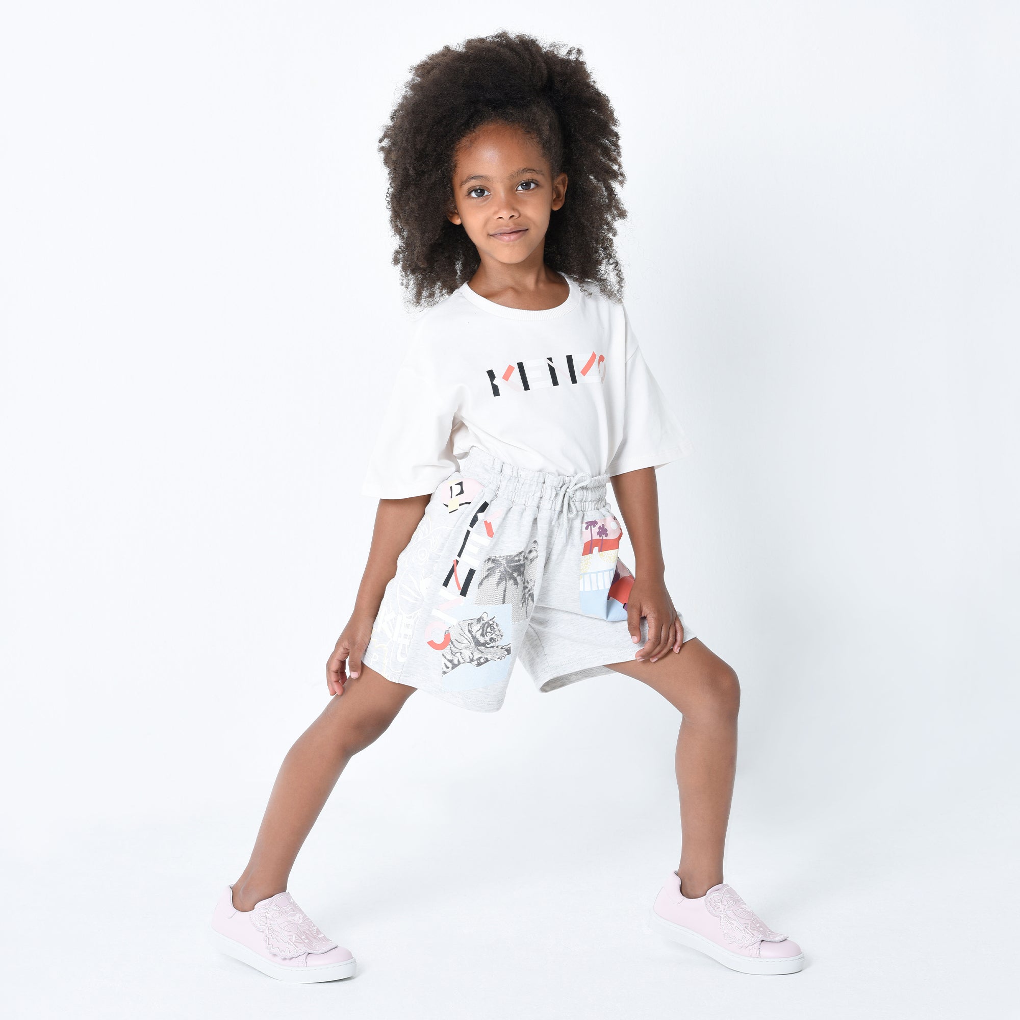 Boys & Girls White Cotton T-Shirts