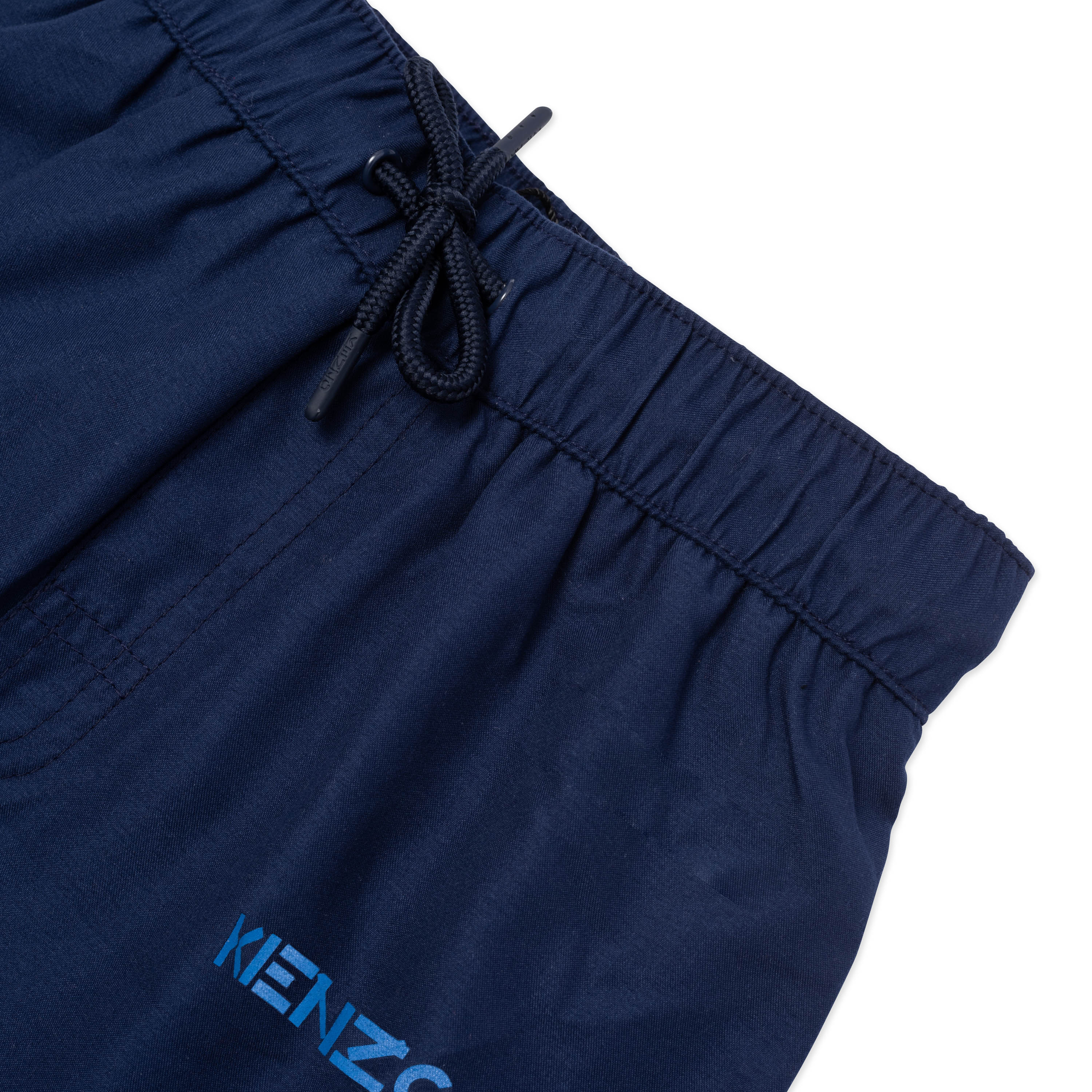 Boys Navy Logo Swim Shorts