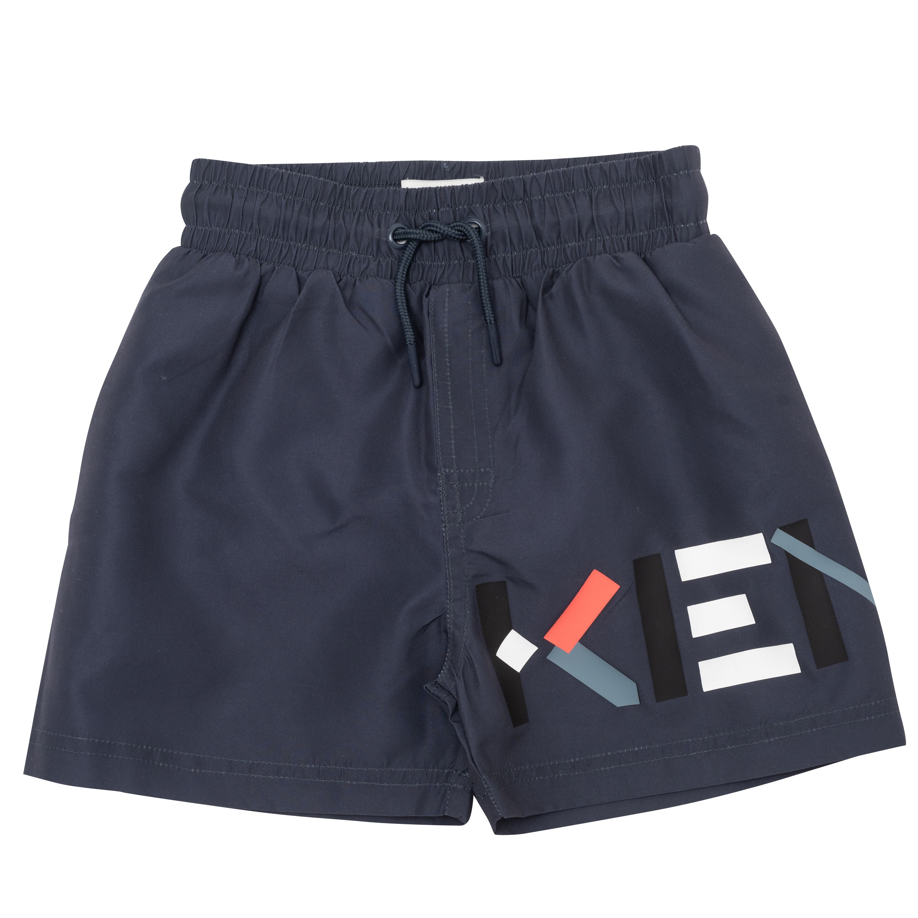 Boys & Girls Black Swim Shorts