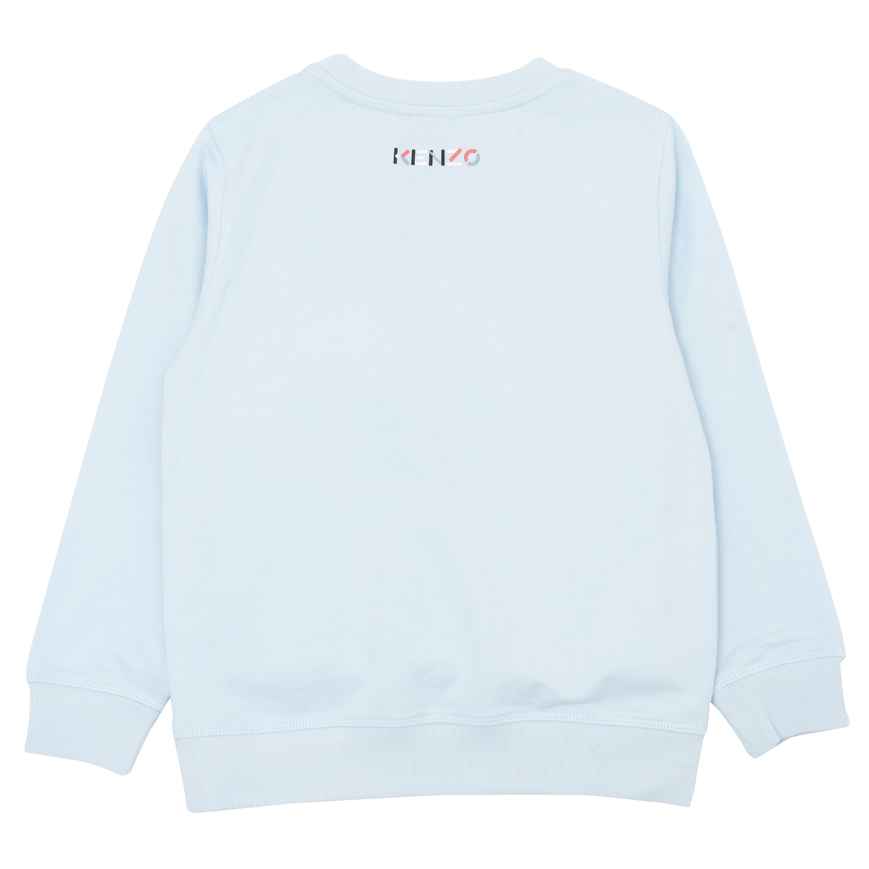 Boys & Girls Blue Cotton Sweatshirt