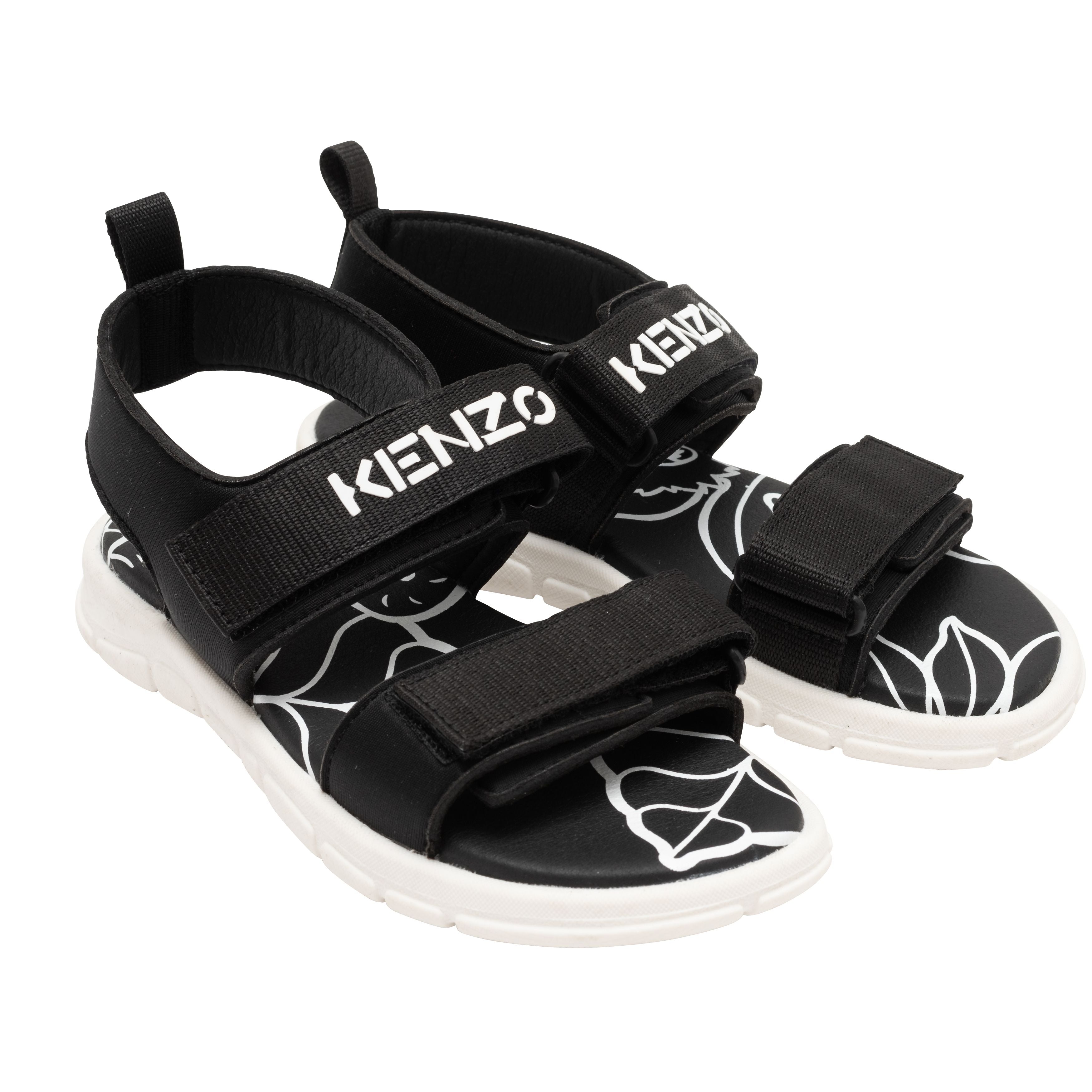 Boys & Girls Black Sandals