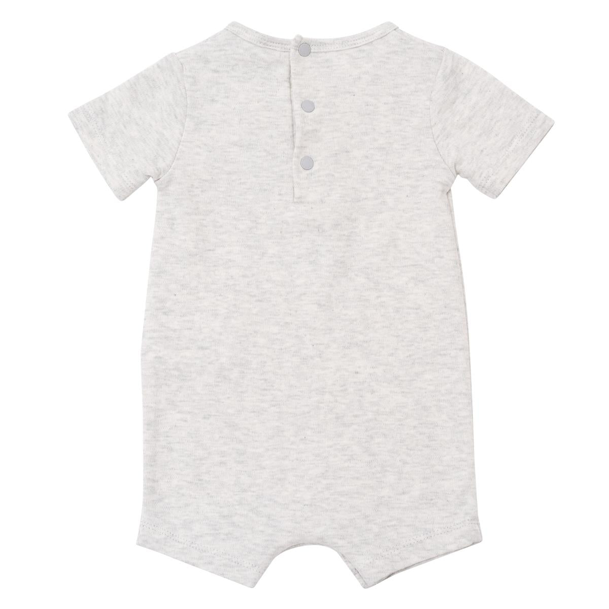 Baby Boys & Girls Grey Babysuit