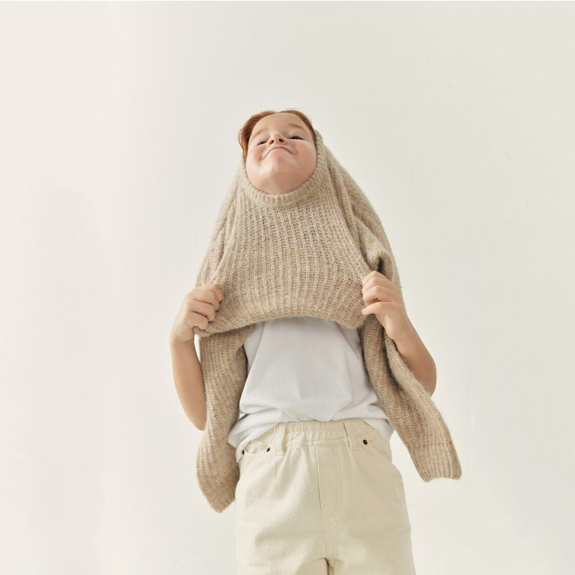 Boys & Girls Beige Sweater