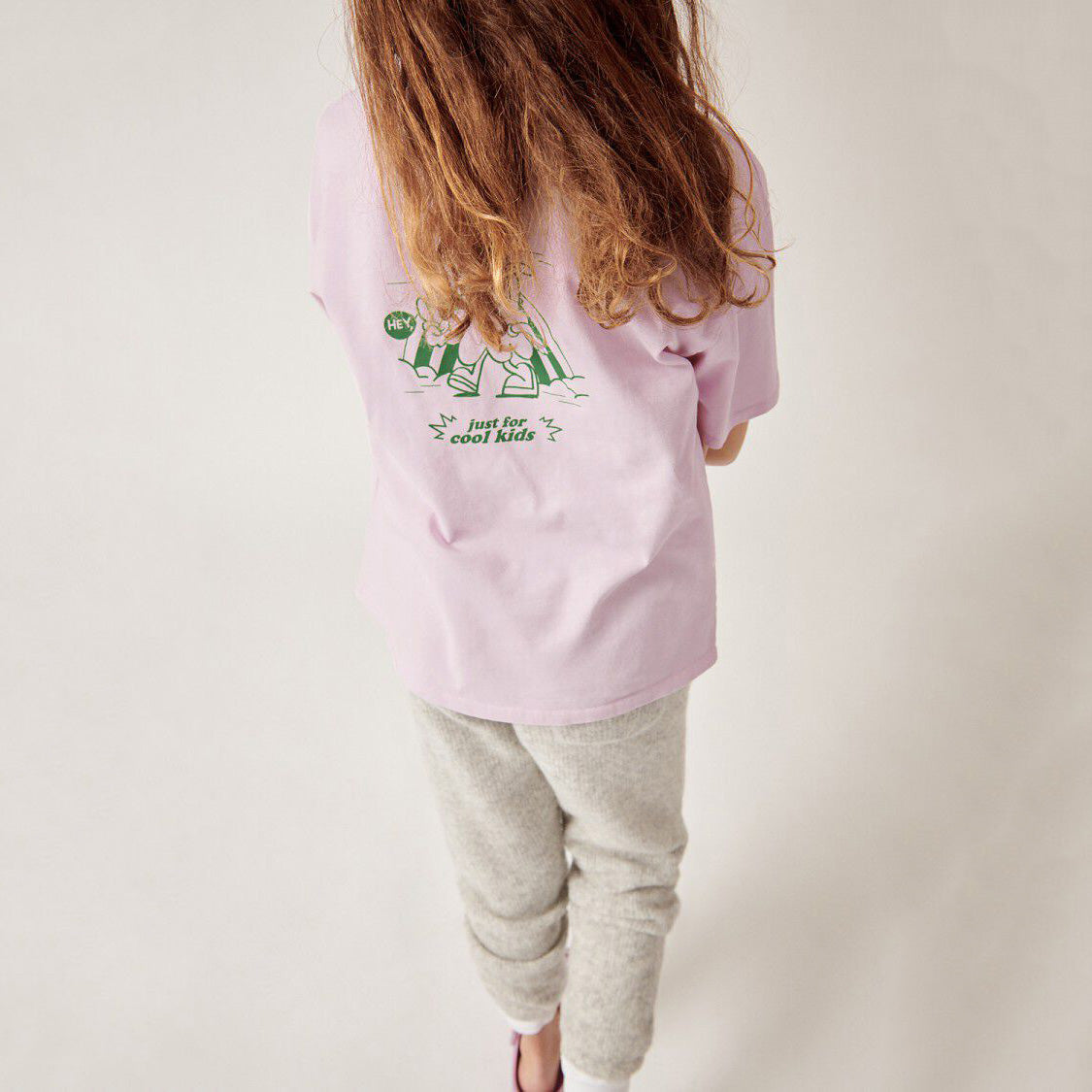 Boys & Girls Pink Logo Cotton T-Shirt