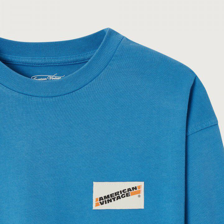 Boys & Girls Blue Cotton T-Shirt