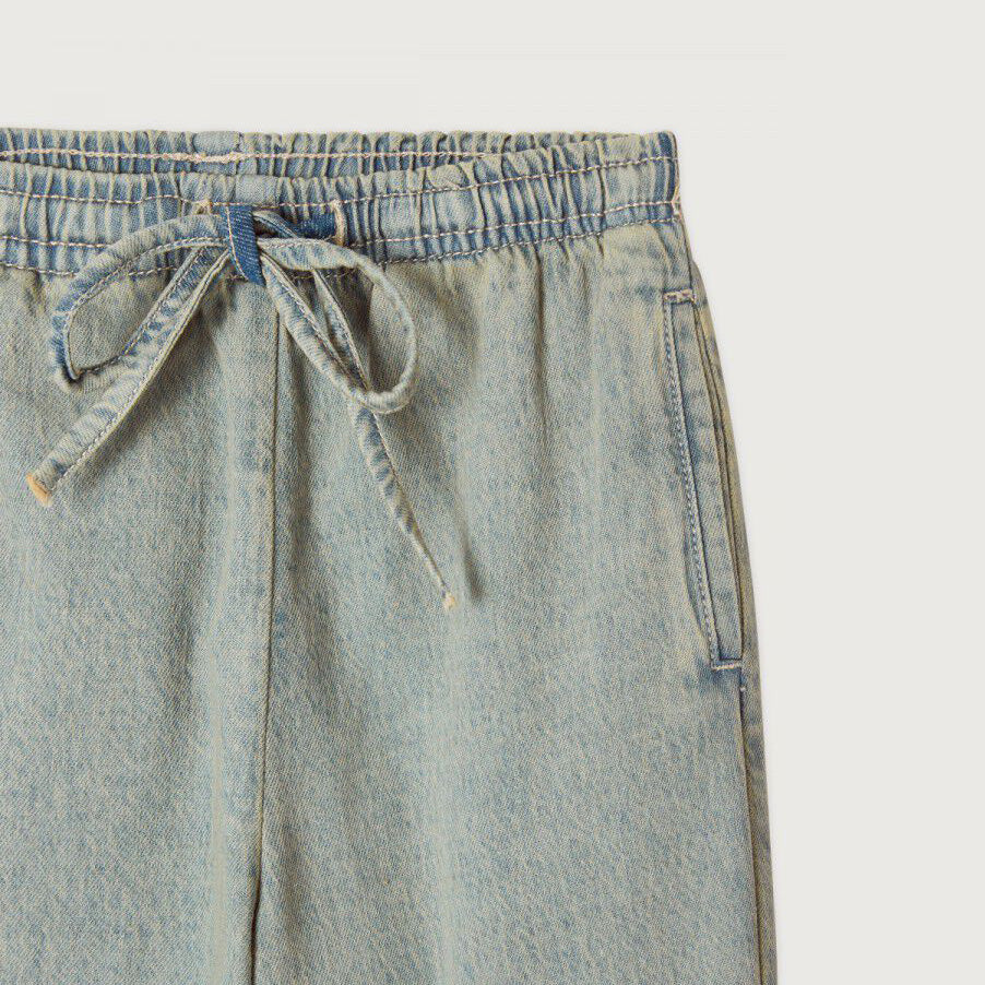 Boys & Girls Grey Blue Denim Trousers