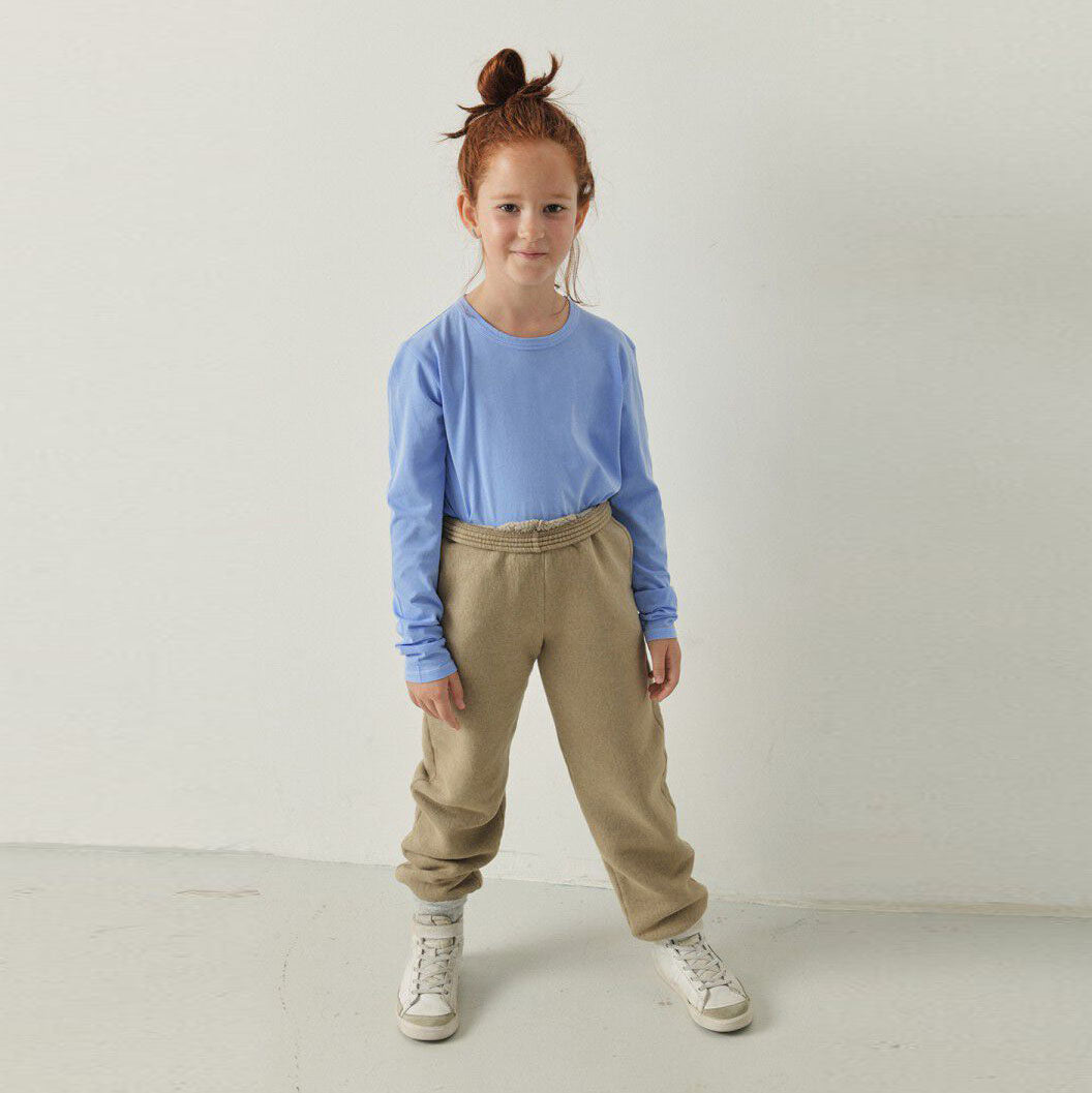 Boys & Girls Khaki Cotton Trousers