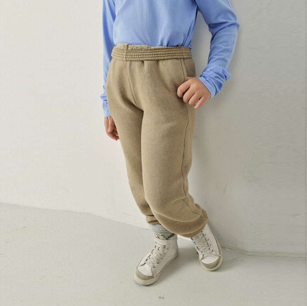 Boys & Girls Khaki Cotton Trousers