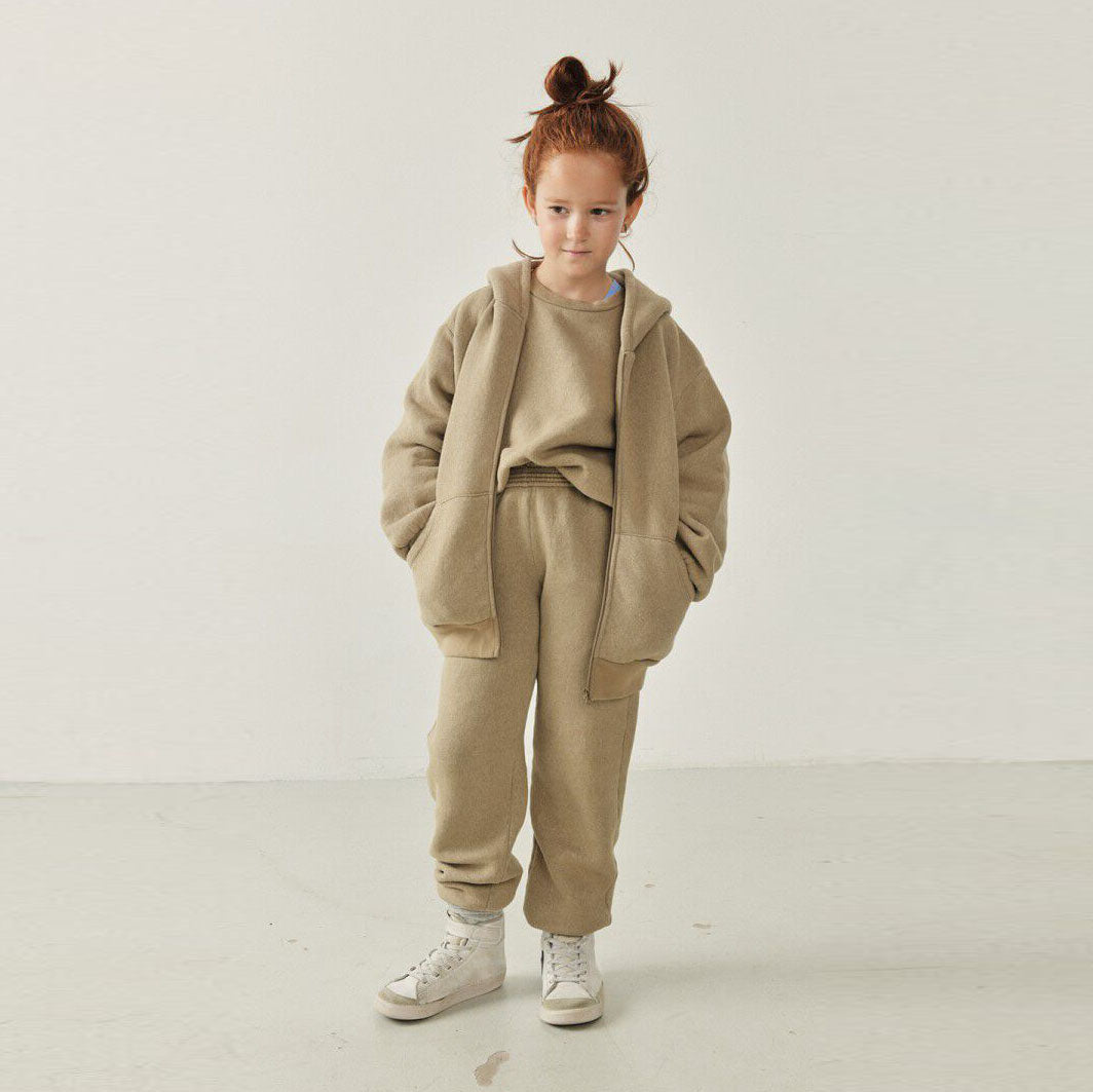 Boys & Girls Khaki Cotton Trousers