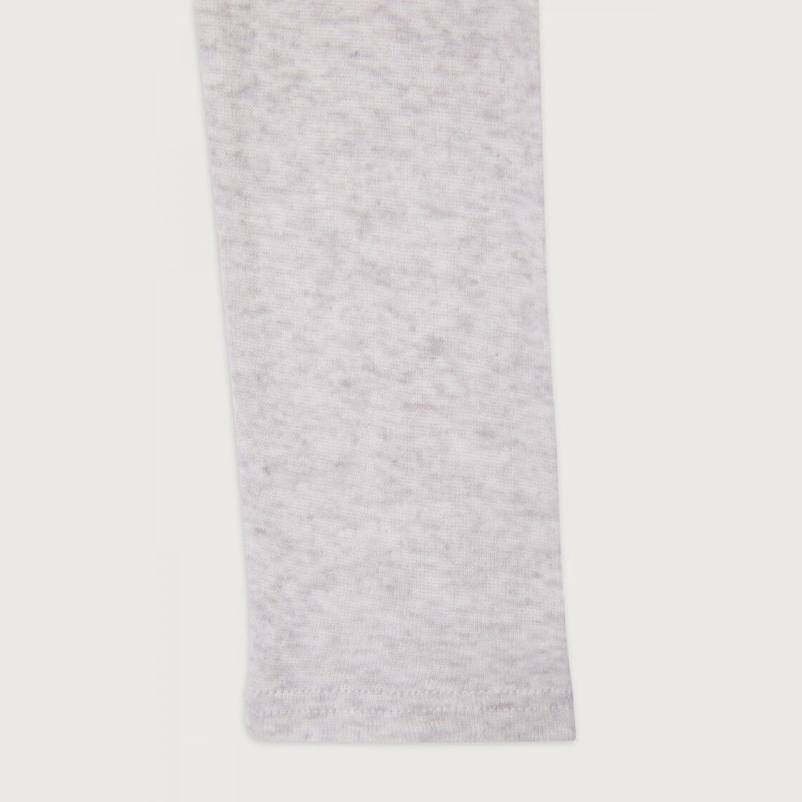 Boys & Girls Light Grey Cotton Leggings