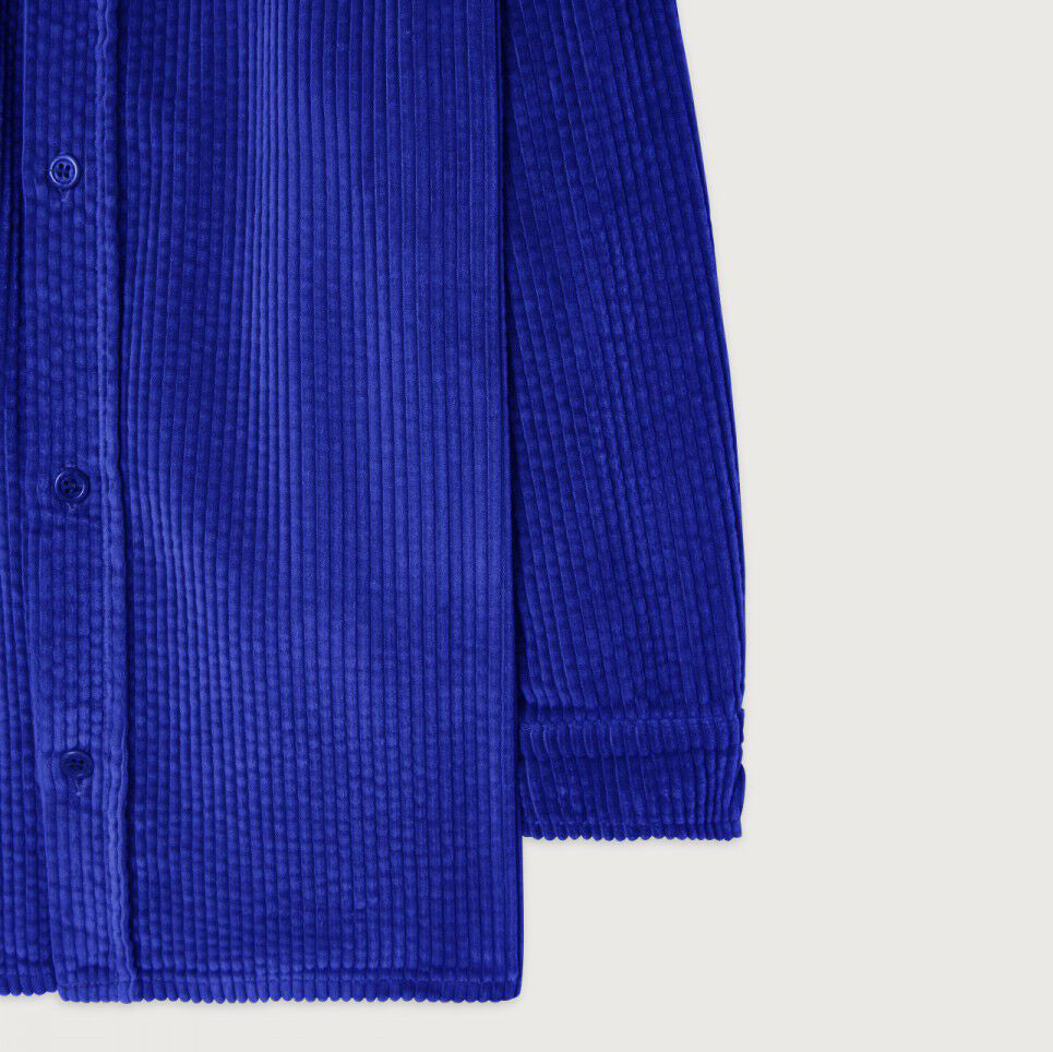 Boys & Girls Blue Corduroy Shirt