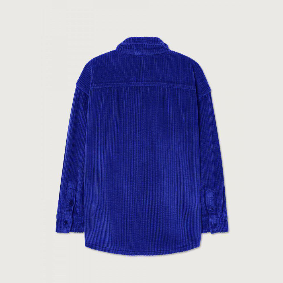 Boys & Girls Blue Corduroy Shirt