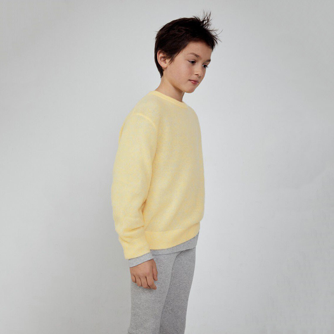 Boys & Girls Yelllow Wool Sweater