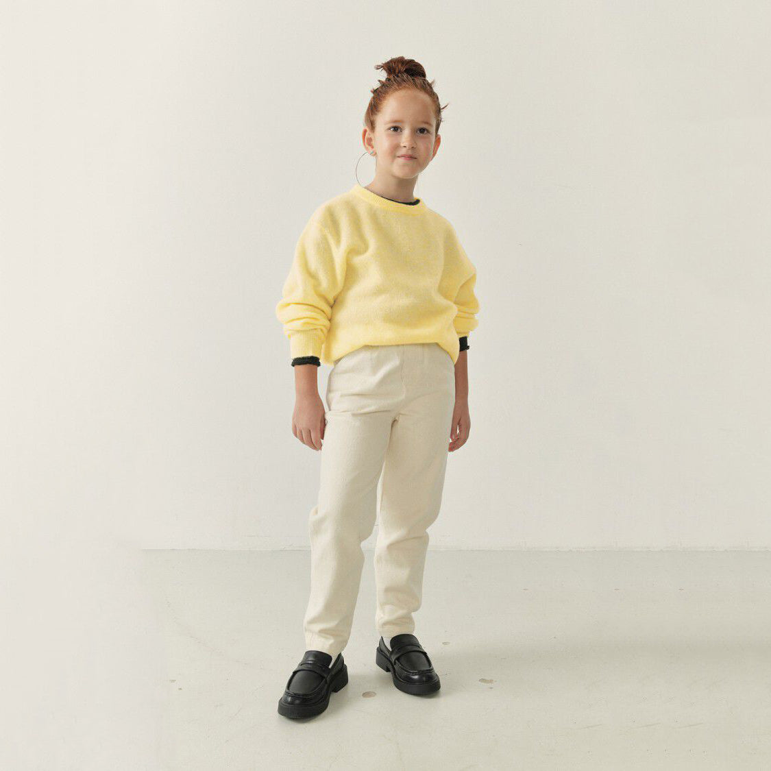 Boys & Girls Yelllow Wool Sweater