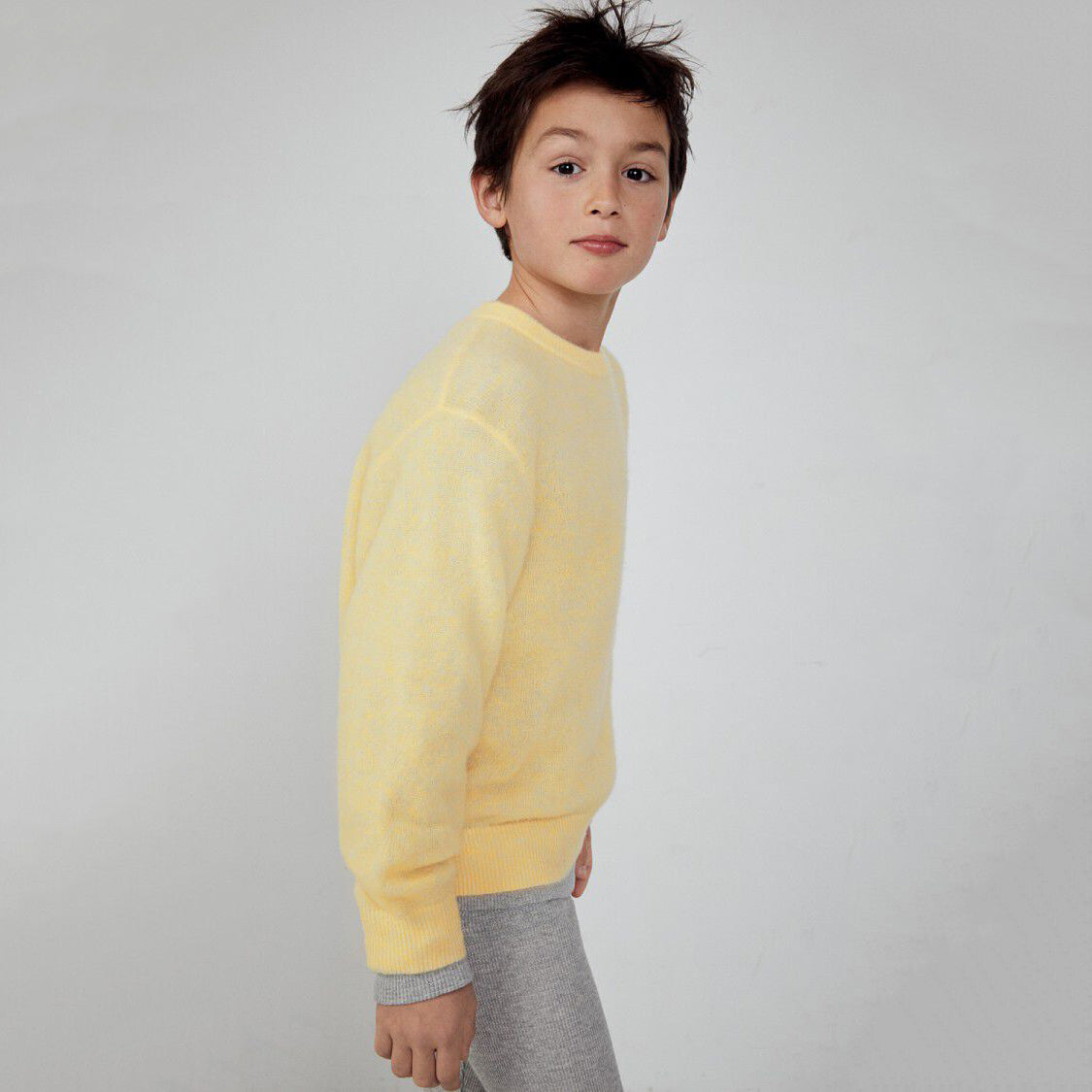 Boys & Girls Yelllow Wool Sweater