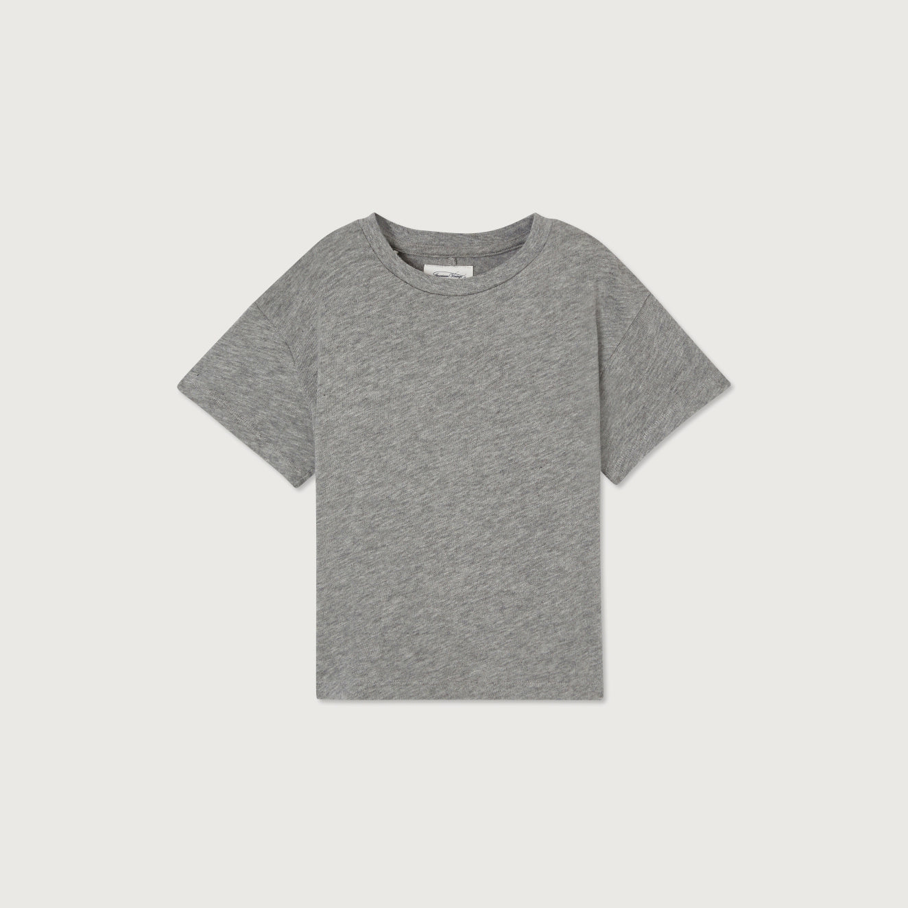 Boys & Girls Grey Cotton T-Shirt