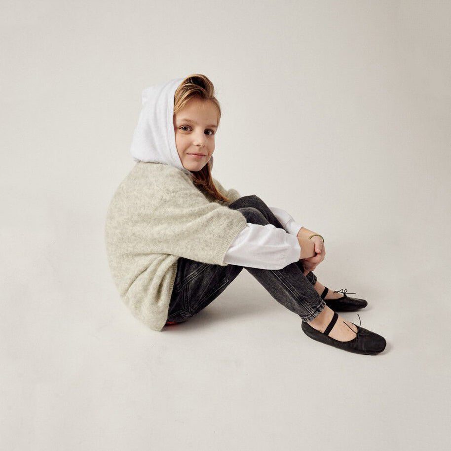 Boys & Girls Grey Wool Sweater