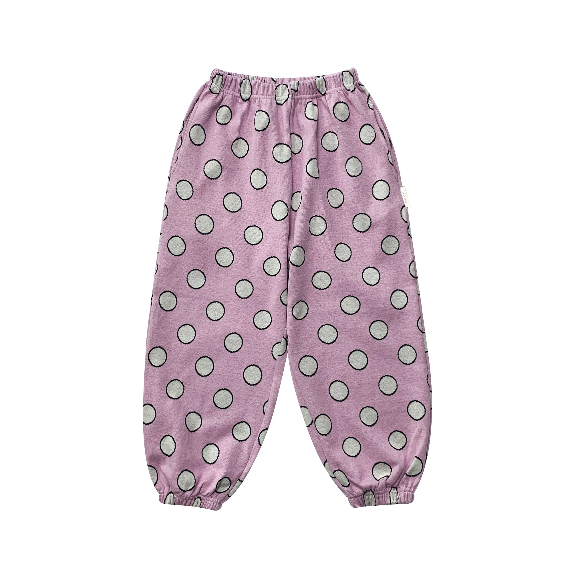 Boys & Girls Pink Cotton Trousers