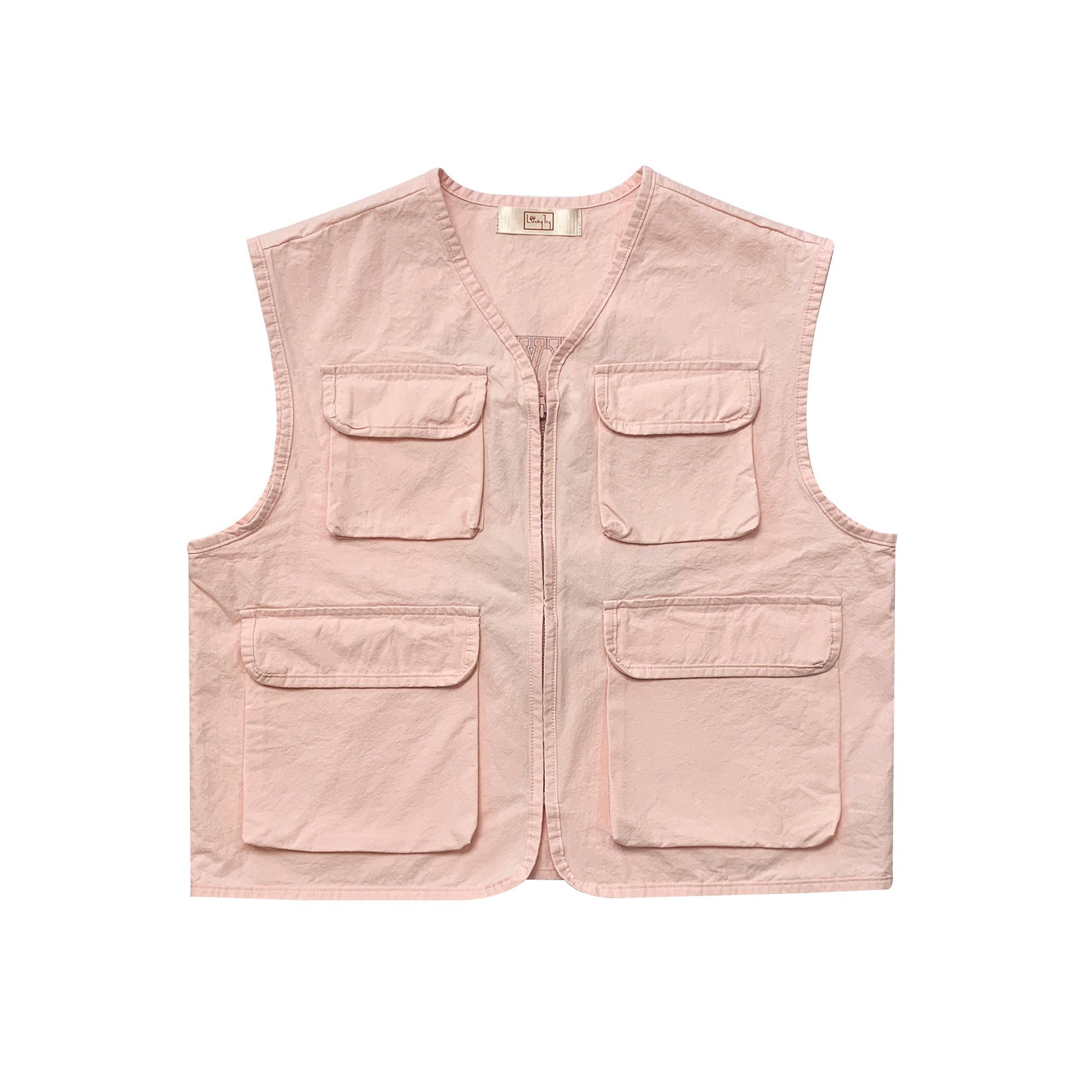 Boys & Girls Pink Pocket Cotton Vest