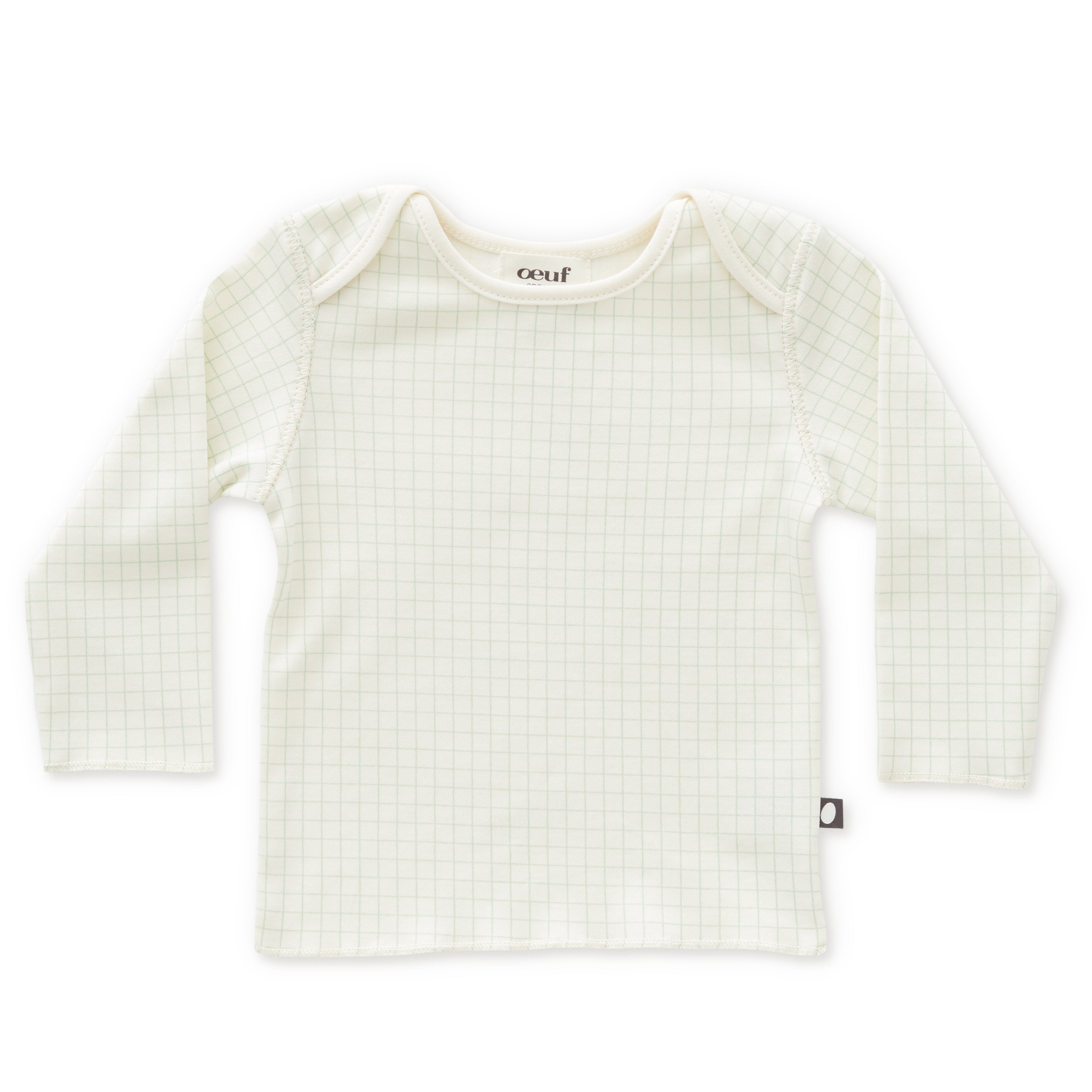 Baby Boys & Girls White Check Cotton Shirt