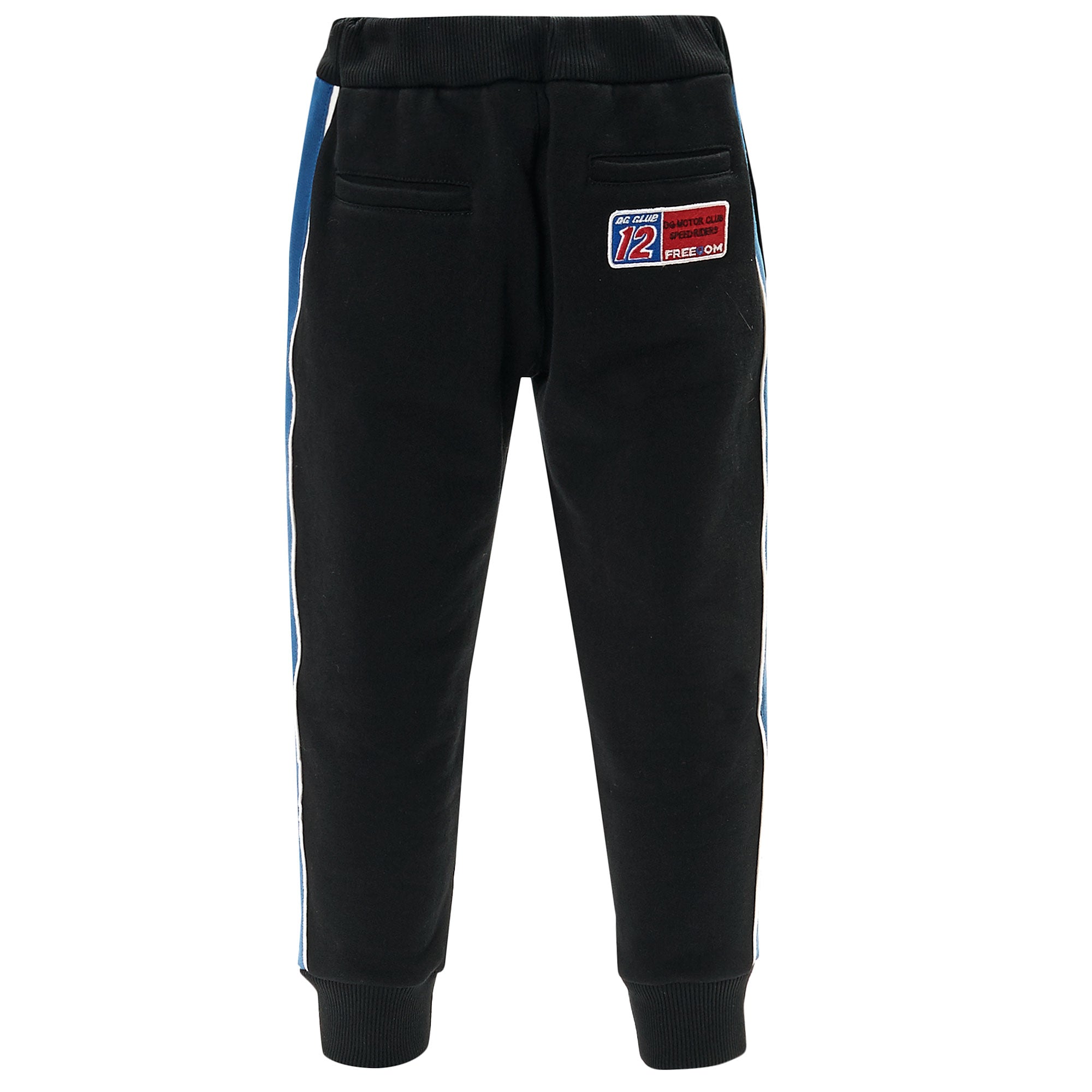 Boys Blue Cotton Trousers