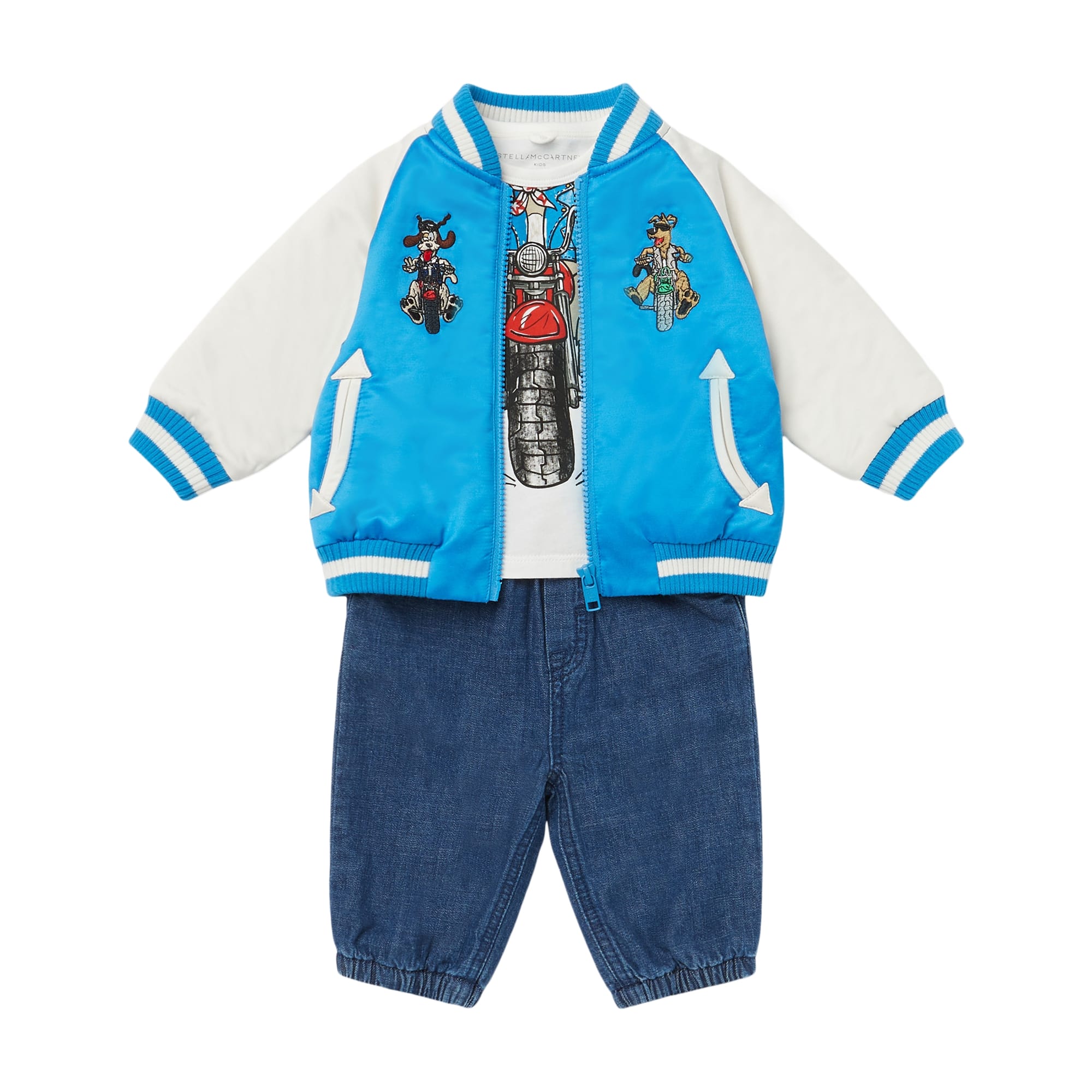 Baby Boys Blue Padded Jacket