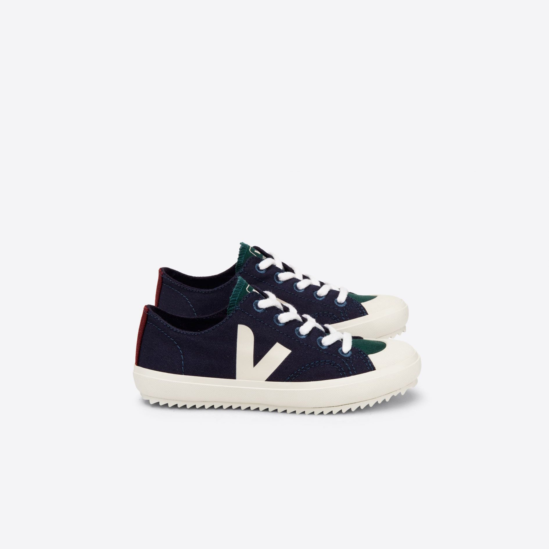 Boys & Girls Navy "SMALL FLIP" Canvas Shoes