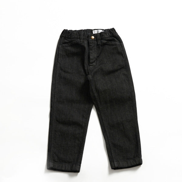 Boys & Girls Black Denim Trousers