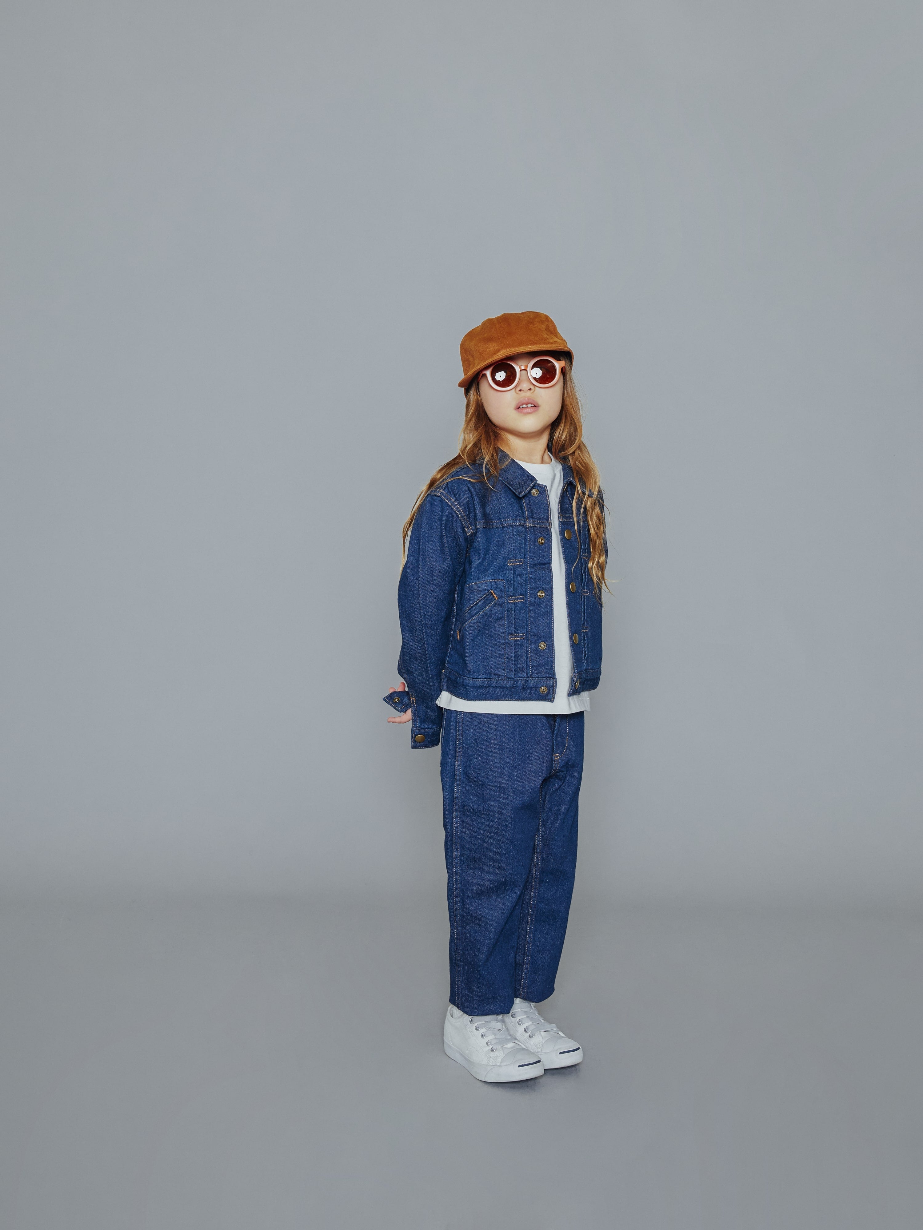 Boys & Girls Blue Denim Trousers