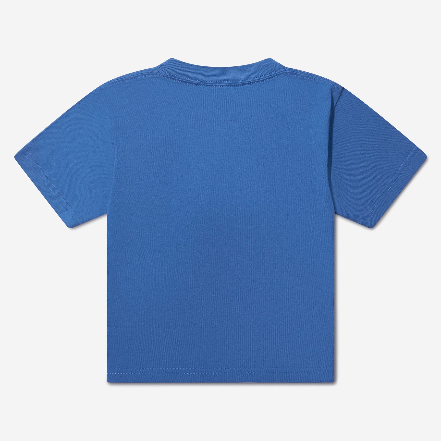 Boys & Girls Blue Cotton T-Shirt