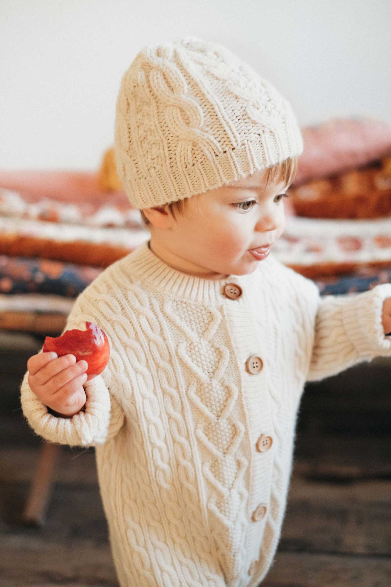 Boys & Girls White Hat