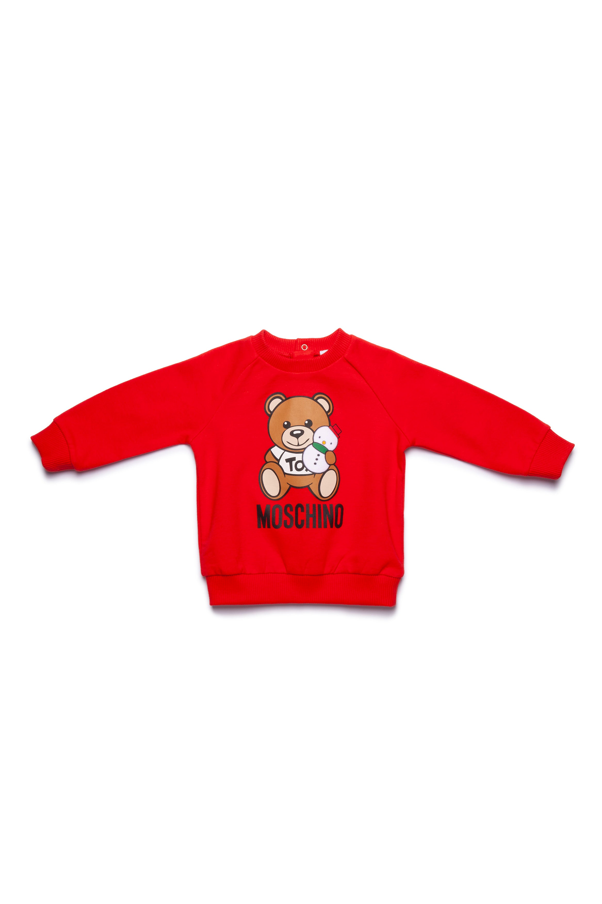 Boys & Girls Red Pattern Cotton Sweater