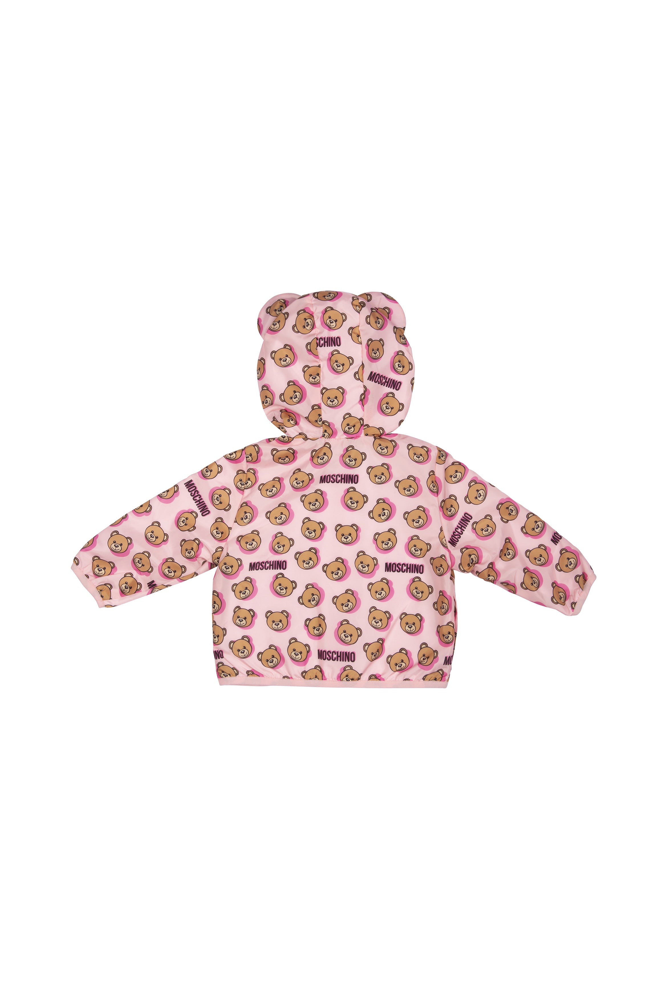 Baby Boys & Girls Pink Printed Jacket