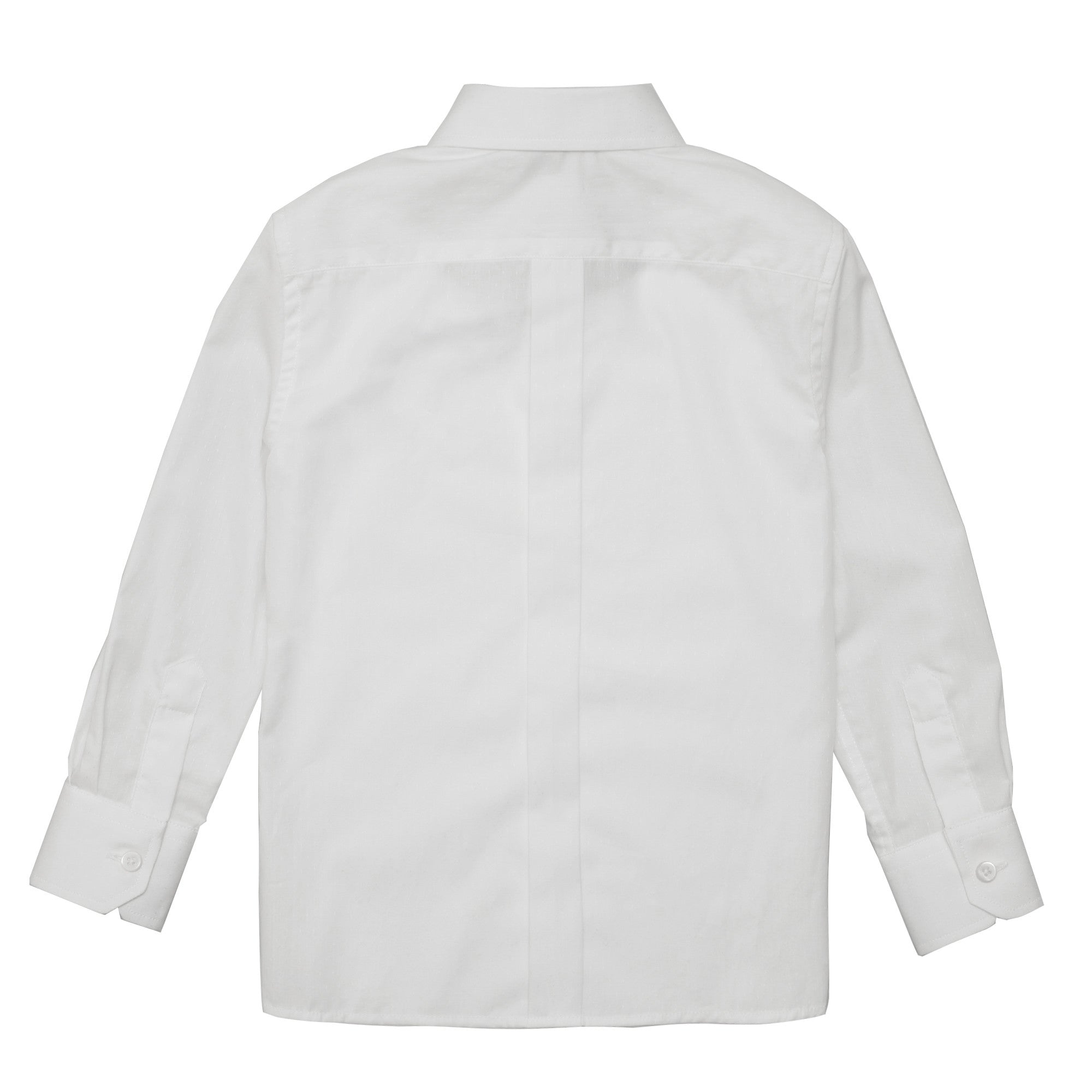 Boys White Peter Pan Collar Cotton Shirt - CÉMAROSE | Children's Fashion Store - 2