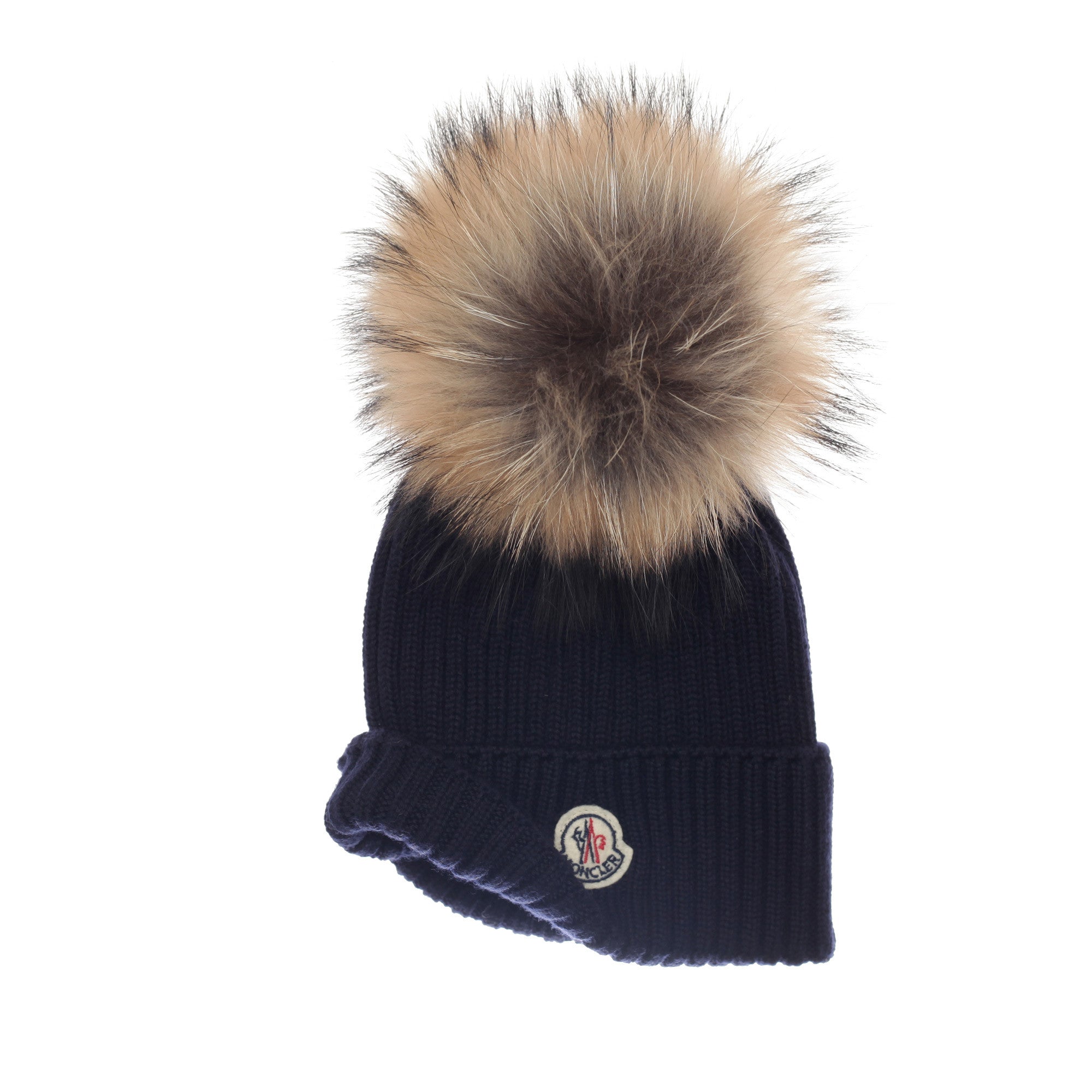 Boys & Girls Navy Blue Plush Trims Knitted Hat - CÉMAROSE | Children's Fashion Store - 2