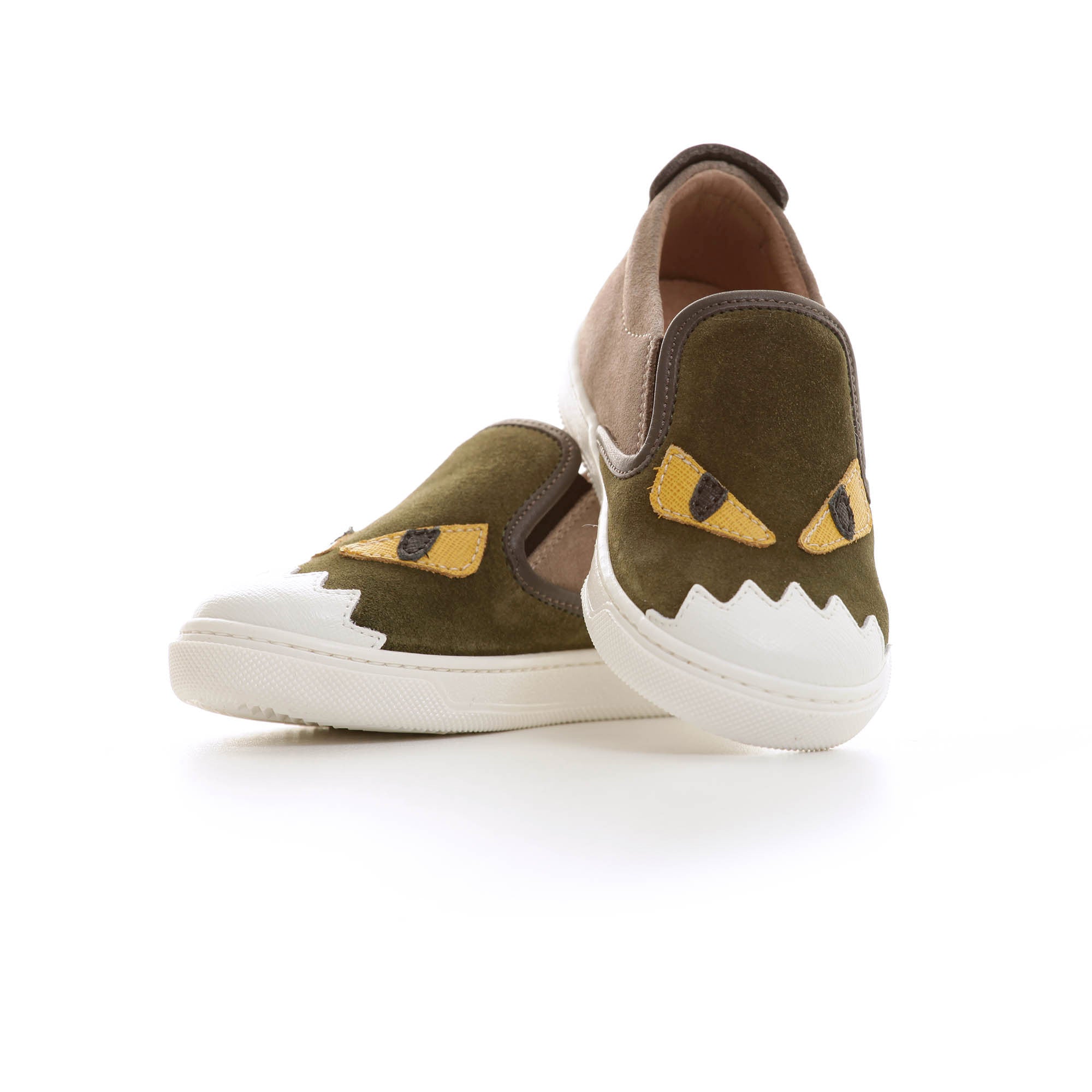 Boys & Girls Green Monster Shoes - CÉMAROSE | Children's Fashion Store - 1