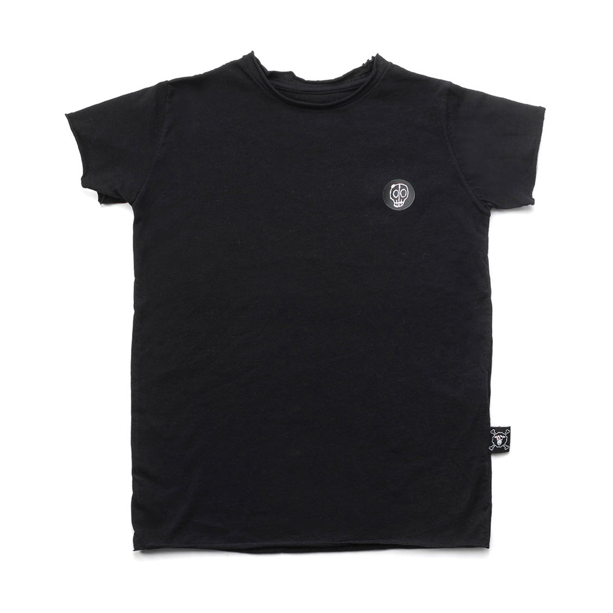 Boys&Girls Black Cotton T-shirt