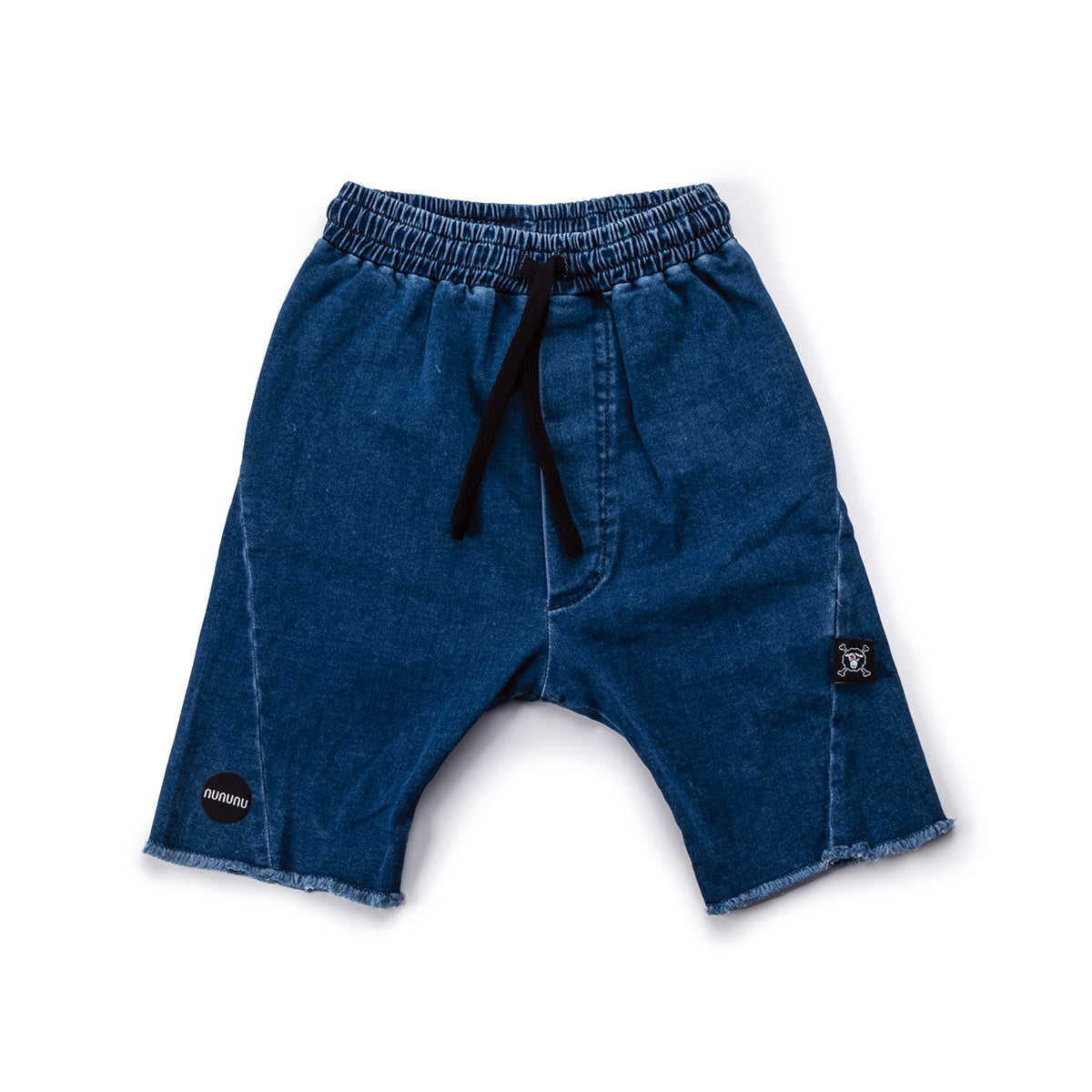 Boys&Girls Denim Cotton Cut Shorts