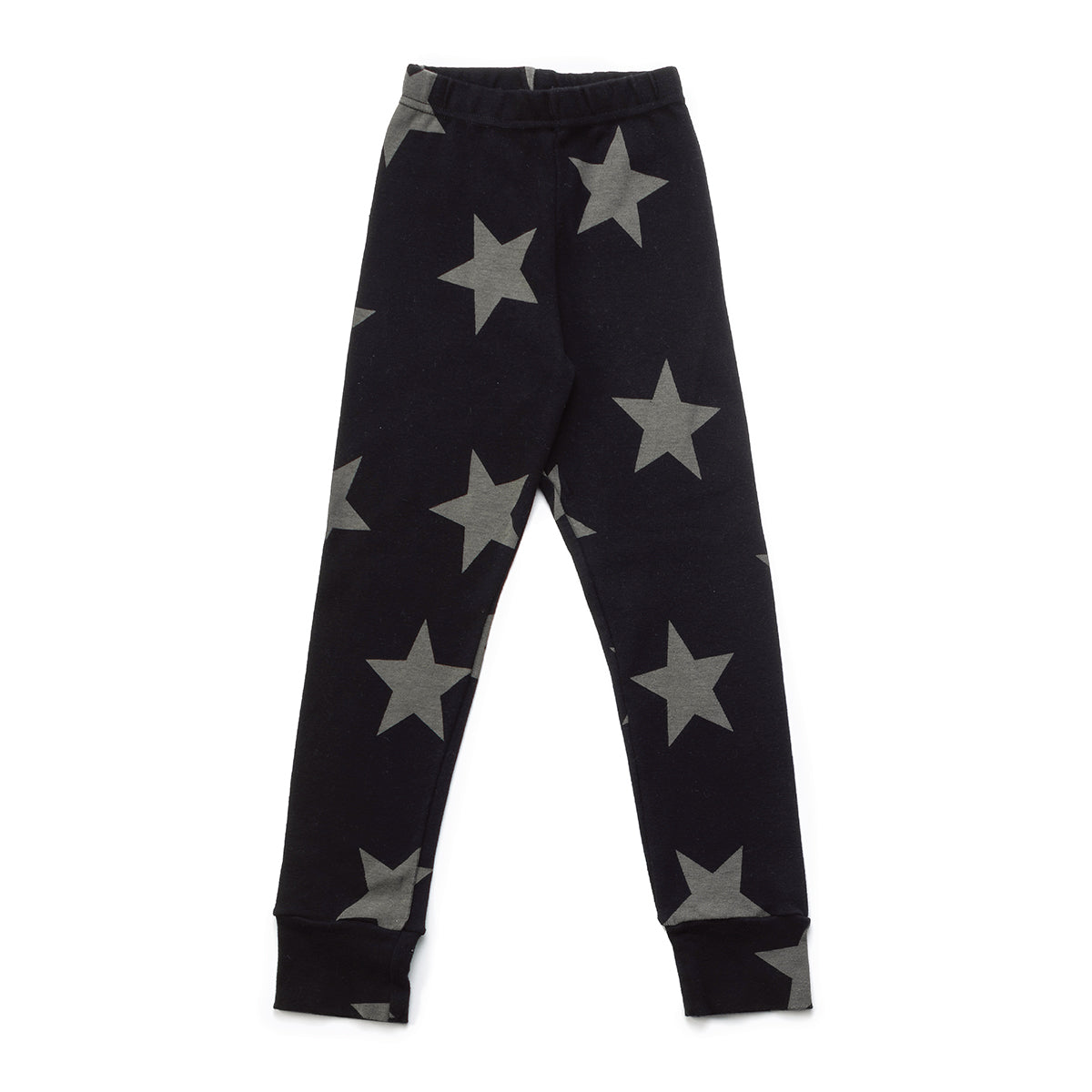 Boys&Girls Heather Black Star Printed Legging