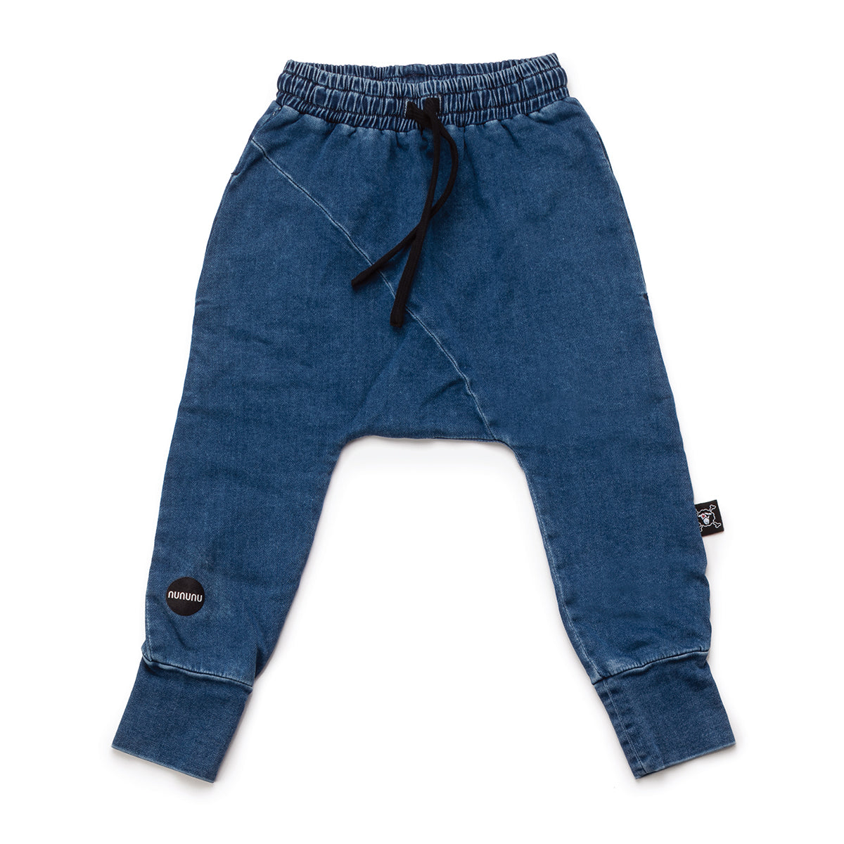 Boys&Girls Denim Cotton Diagonal Baggy Shorts