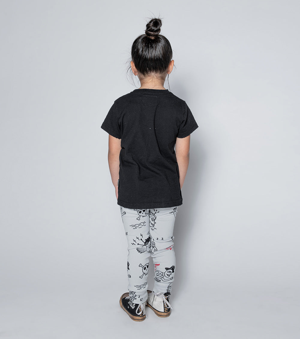 Boys & Girls Black T-Shirt