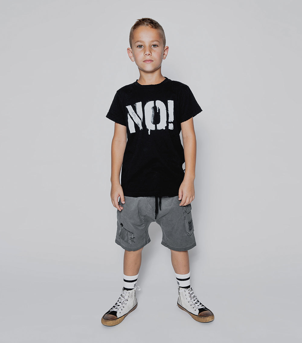 Boys & Girls Black T-Shirt