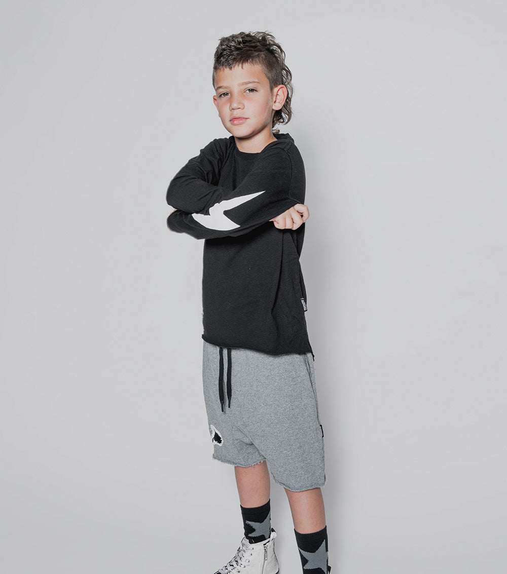 Boys & Girls Black Sweatshirt