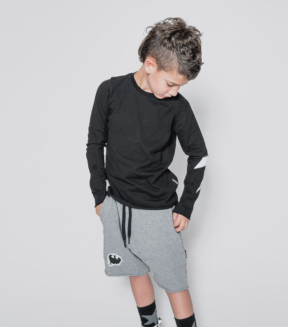 Boys & Girls Black Sweatshirt