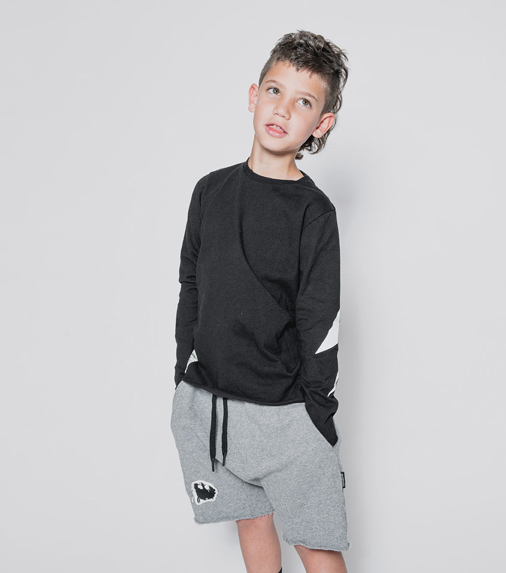 Boys & Girls Black Sweatshirt