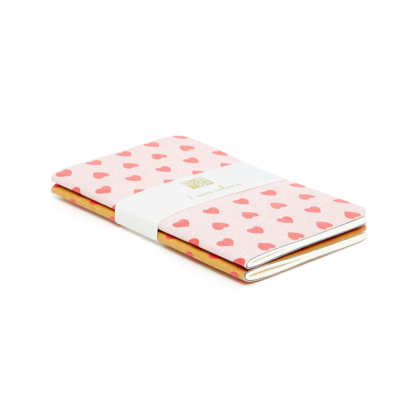 Boys & Girls Pink Heart Notebook(2 Pack)