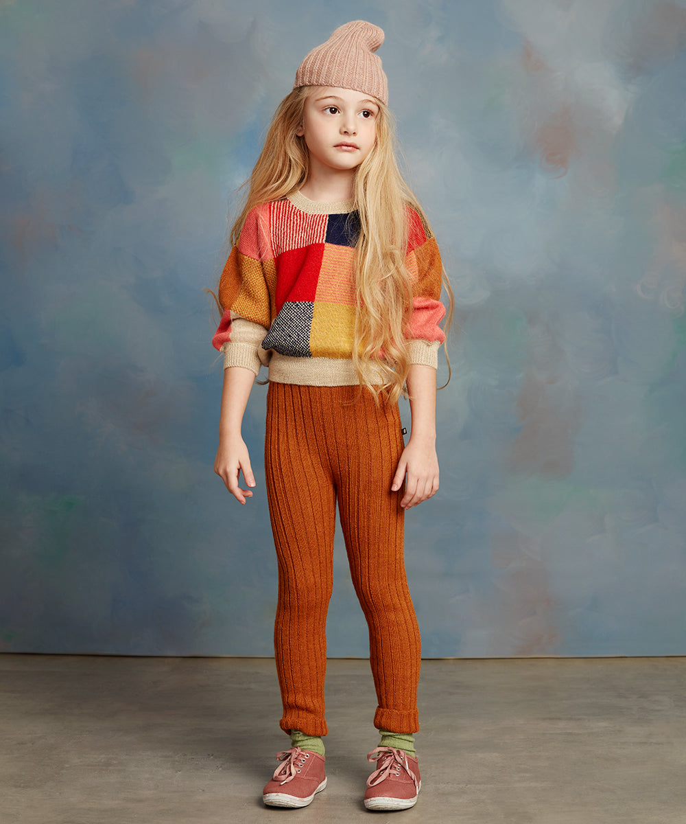 Boys & Girls Multicolor Alpaca Sweater