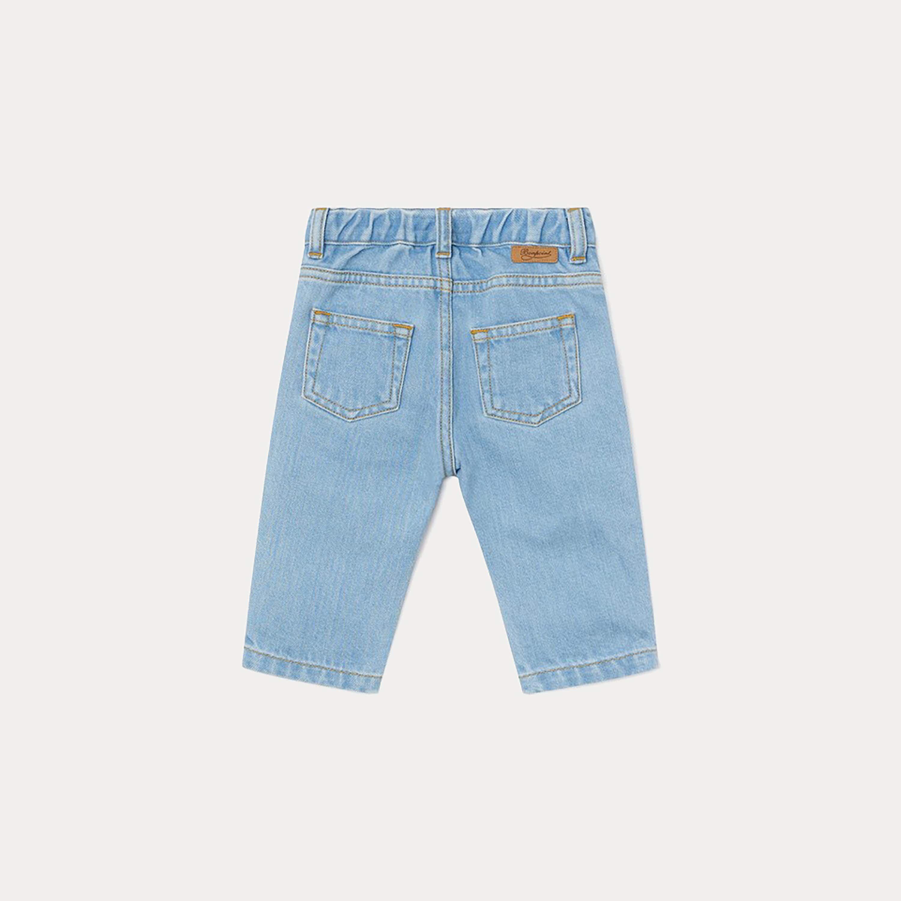 Baby Boys & Girls Blue Denim Trousers